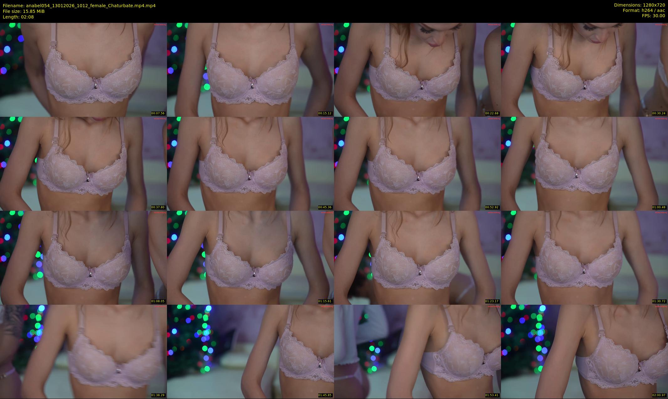 anabel054 — 3 minute Chaturbate female cam show recording, 720p, Jan 13, 2026
