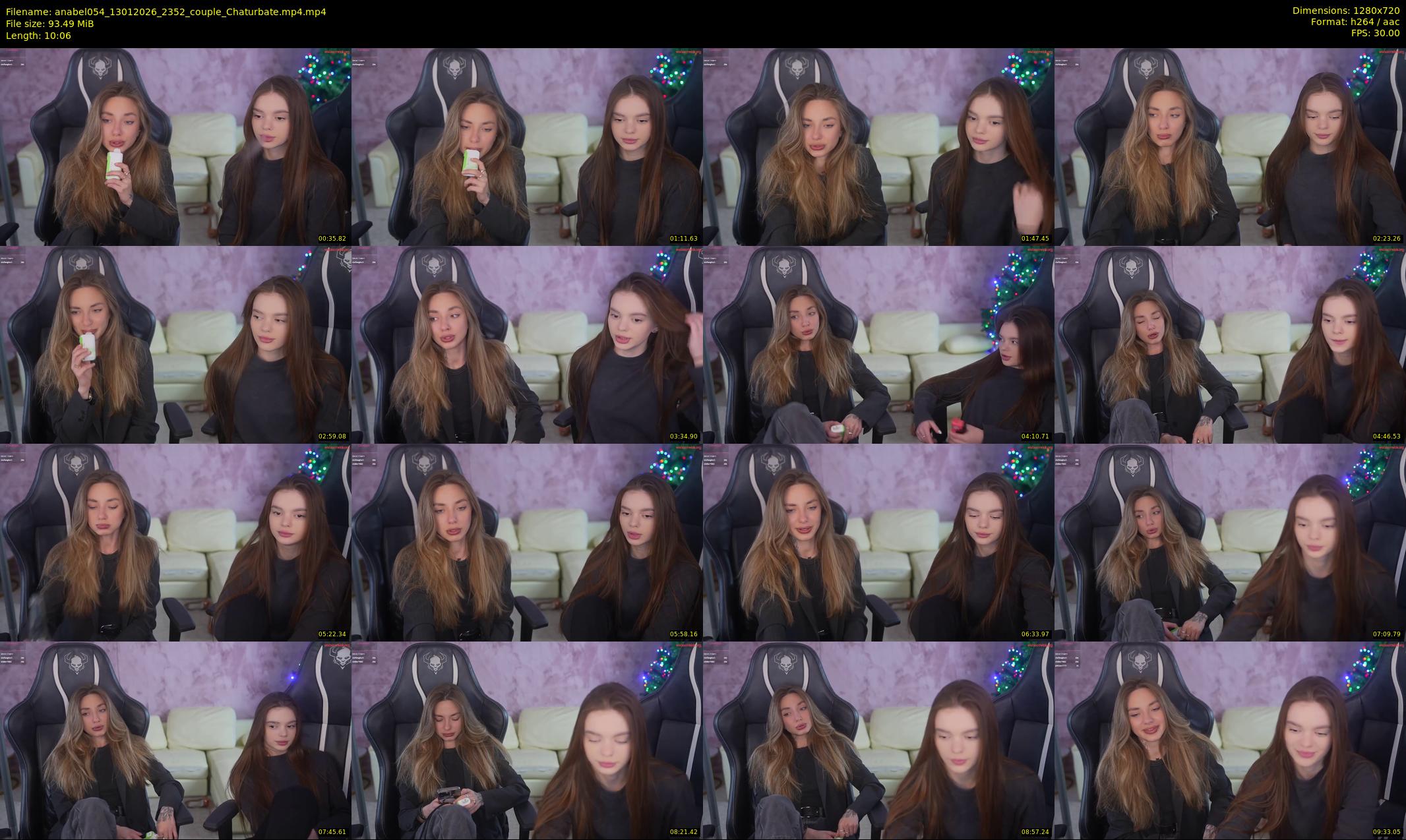 anabel054 — 11 minute Chaturbate female cam show recording, 720p, Jan 13, 2026