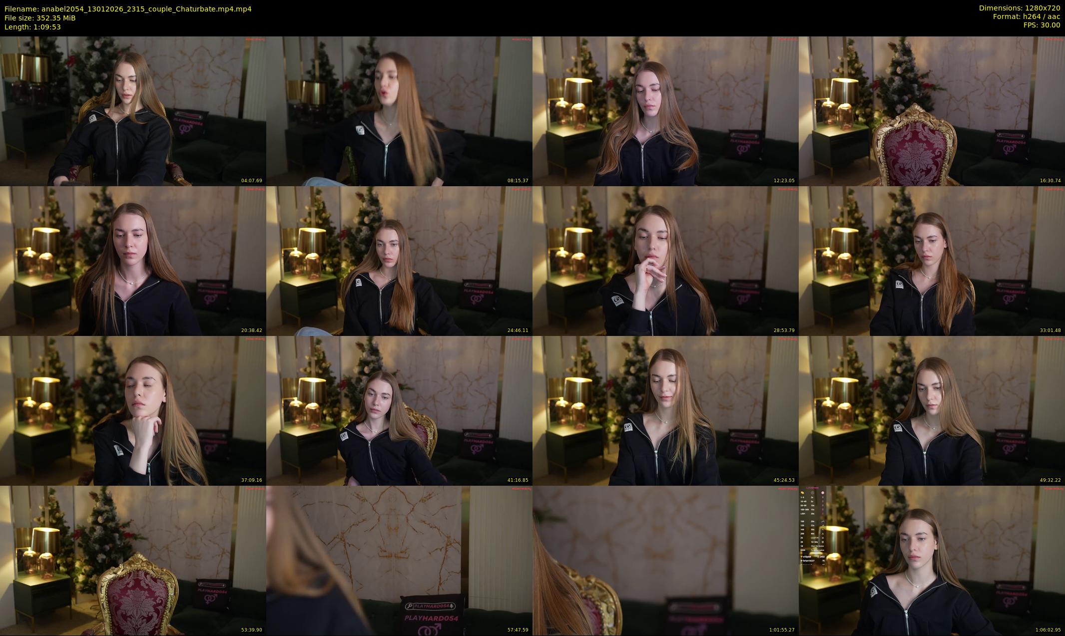 anabel2054 — 70 minute Chaturbate female cam show recording, 720p, Jan 13, 2026