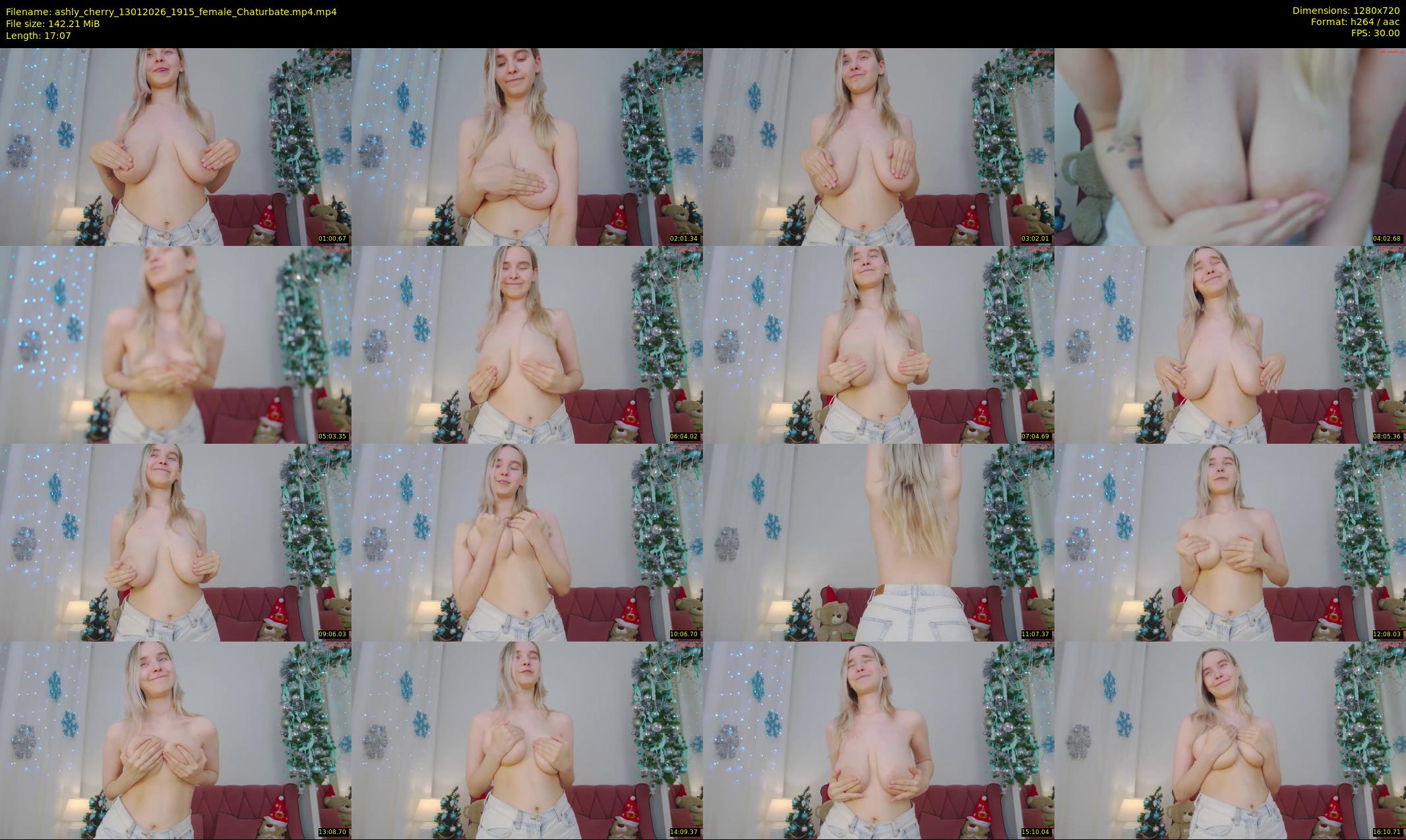ashly_cherry — 18 minute Chaturbate female cam show recording, 720p, Jan 13, 2026