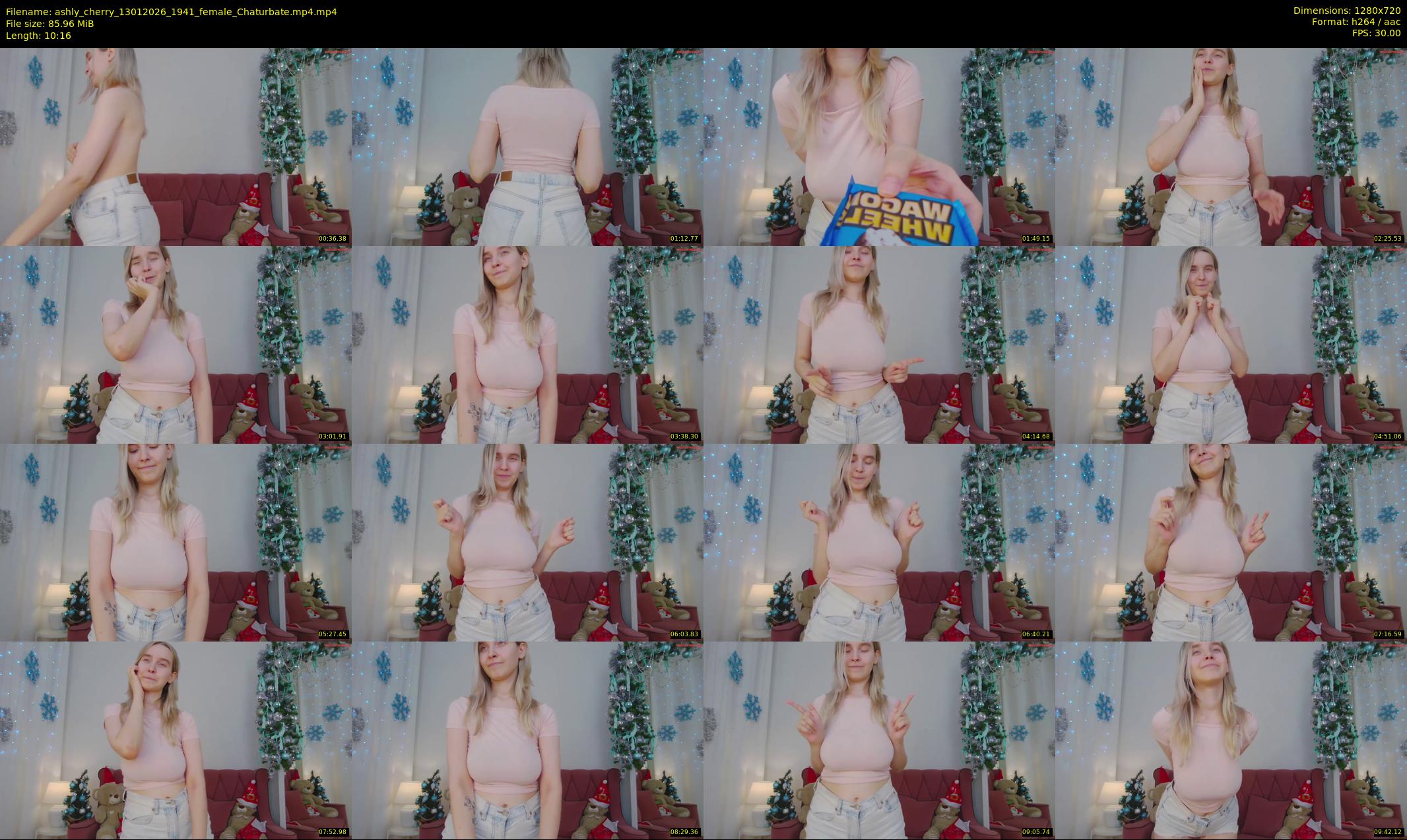 ashly_cherry — 11 minute Chaturbate female cam show recording, 720p, Jan 13, 2026