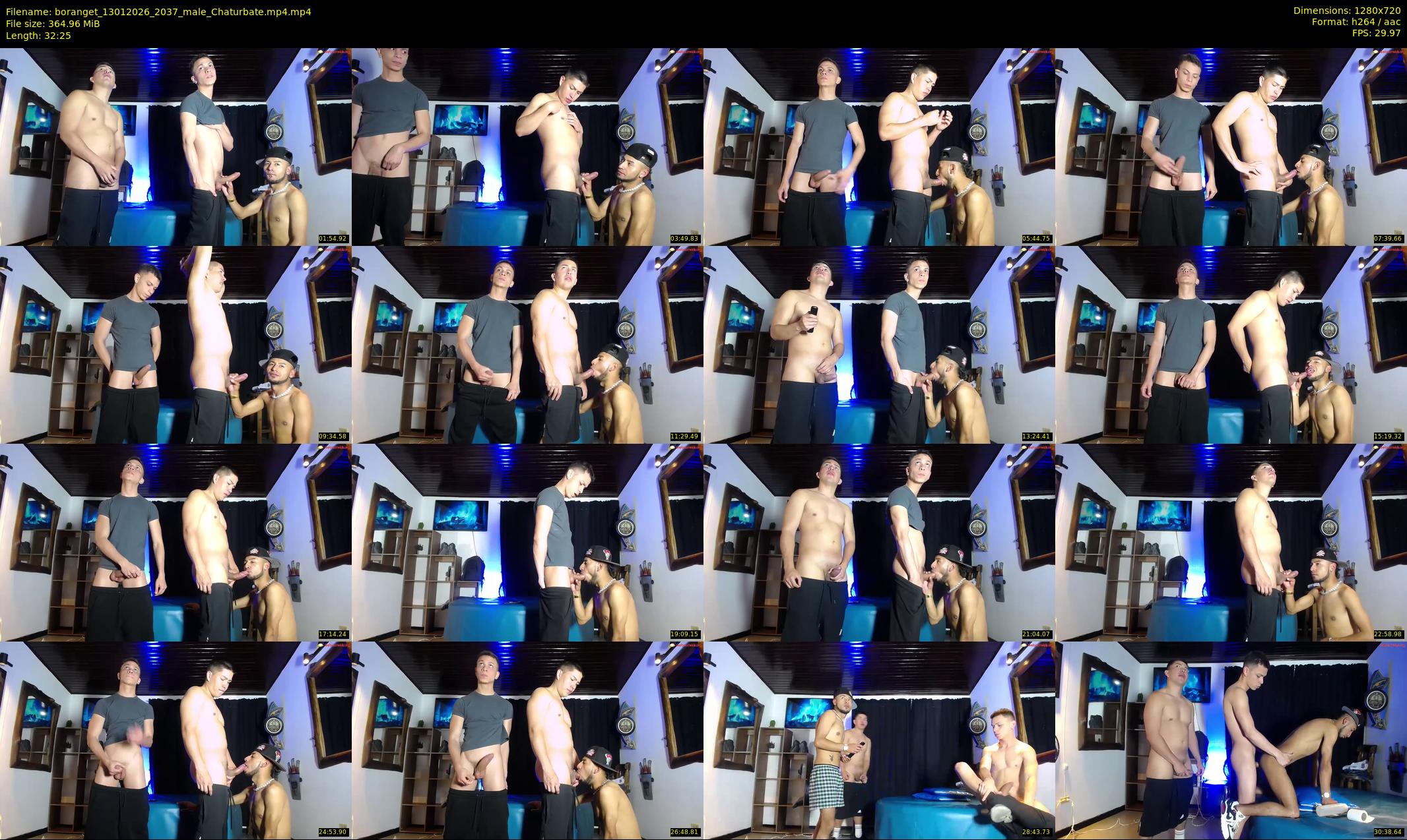 boranget — 33 minute Chaturbate male cam show recording, 720p, Jan 13, 2026
