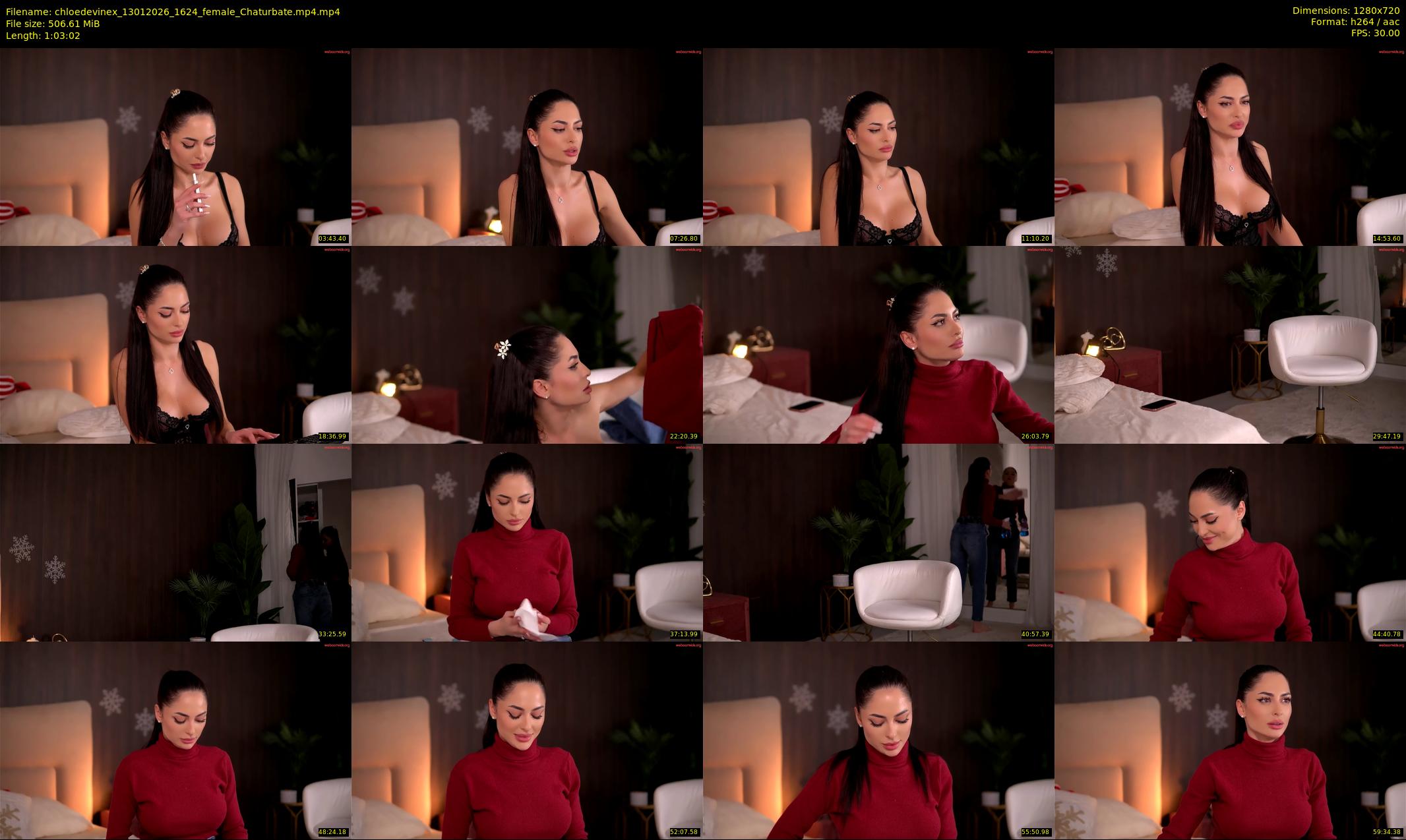 chloedevinex — 64 minute Chaturbate female cam show recording, 720p, Jan 13, 2026