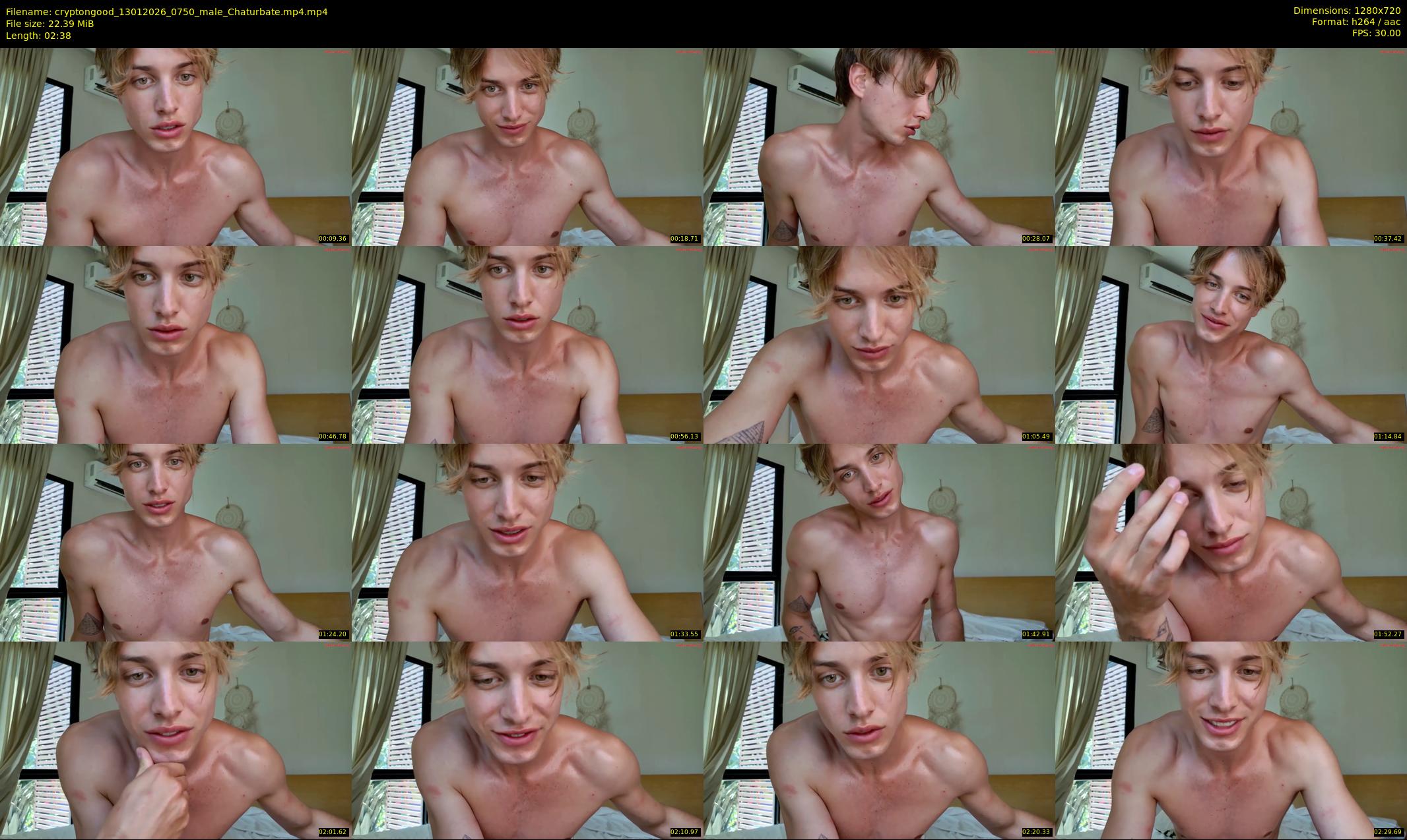cryptongood — 3 minute Chaturbate male cam show recording, 720p, Jan 13, 2026