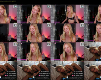 crystal_blond — 7 minute Chaturbate female cam show recording, 720p, Jan 14, 2026