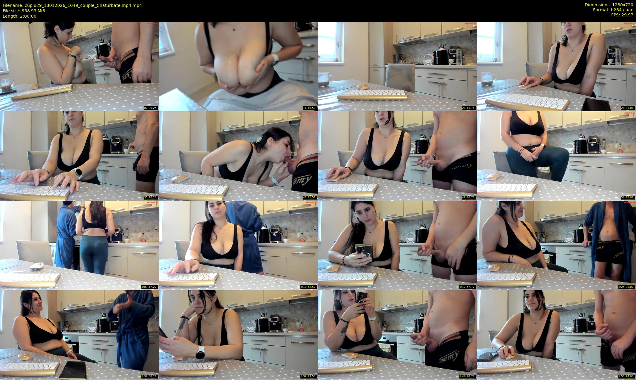 cuplu29 — 120 minute Chaturbate couple cam show recording, 720p, Jan 13, 2026