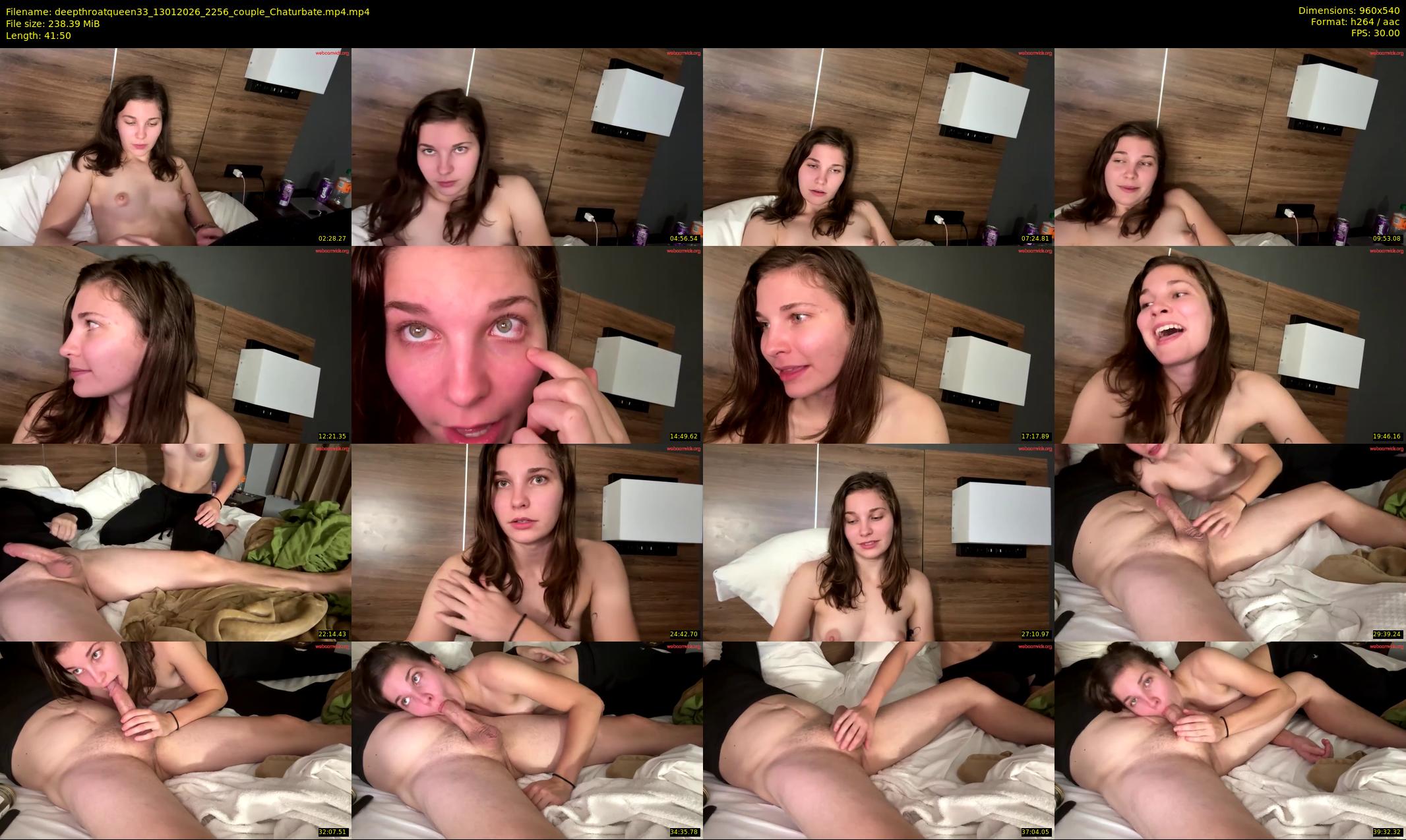 deepthroatqueen33 — 42 minute Chaturbate female cam show recording, 480p, Jan 13, 2026