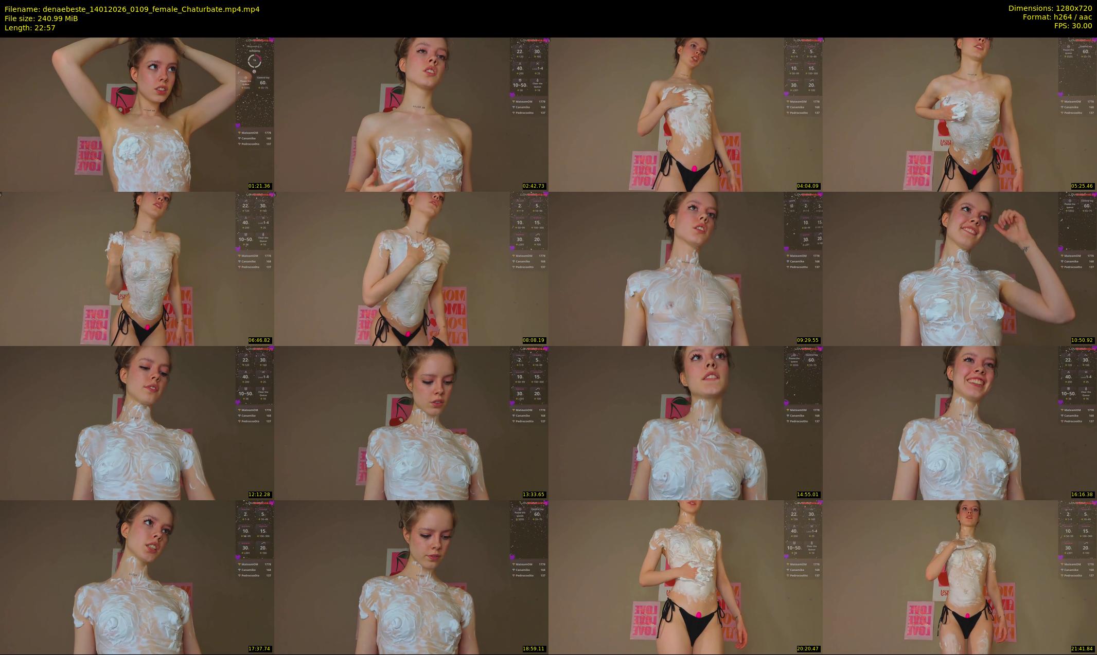 denaebeste — 23 minute Chaturbate female cam show recording, 720p, Jan 14, 2026