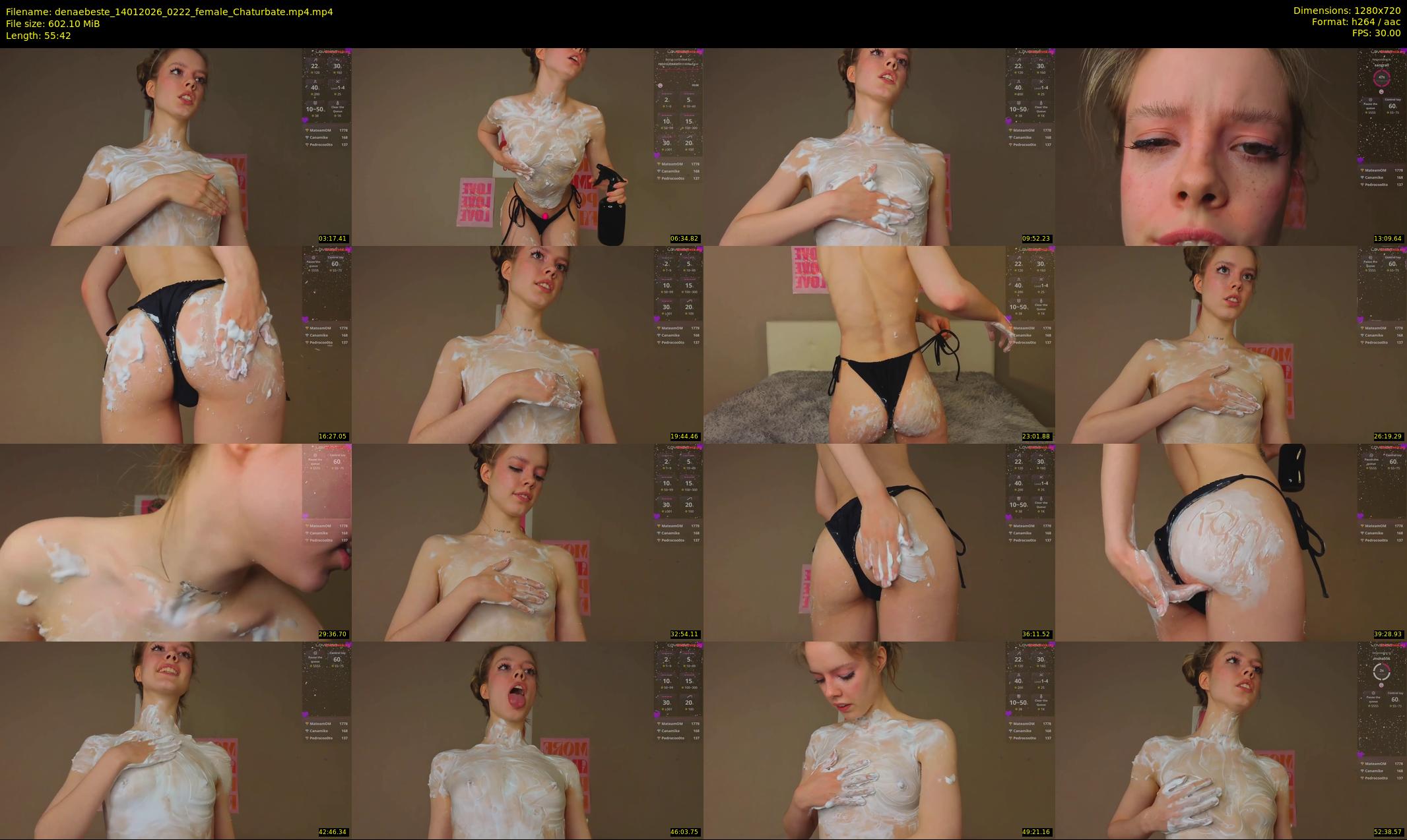 denaebeste — 56 minute Chaturbate female cam show recording, 720p, Jan 14, 2026