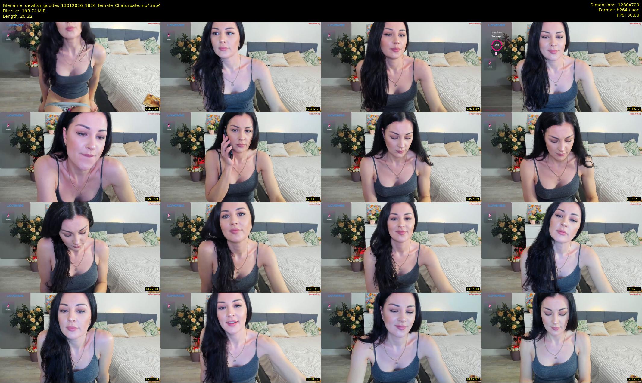 devilish_goddes — 21 minute Chaturbate female cam show recording, 720p, Jan 13, 2026