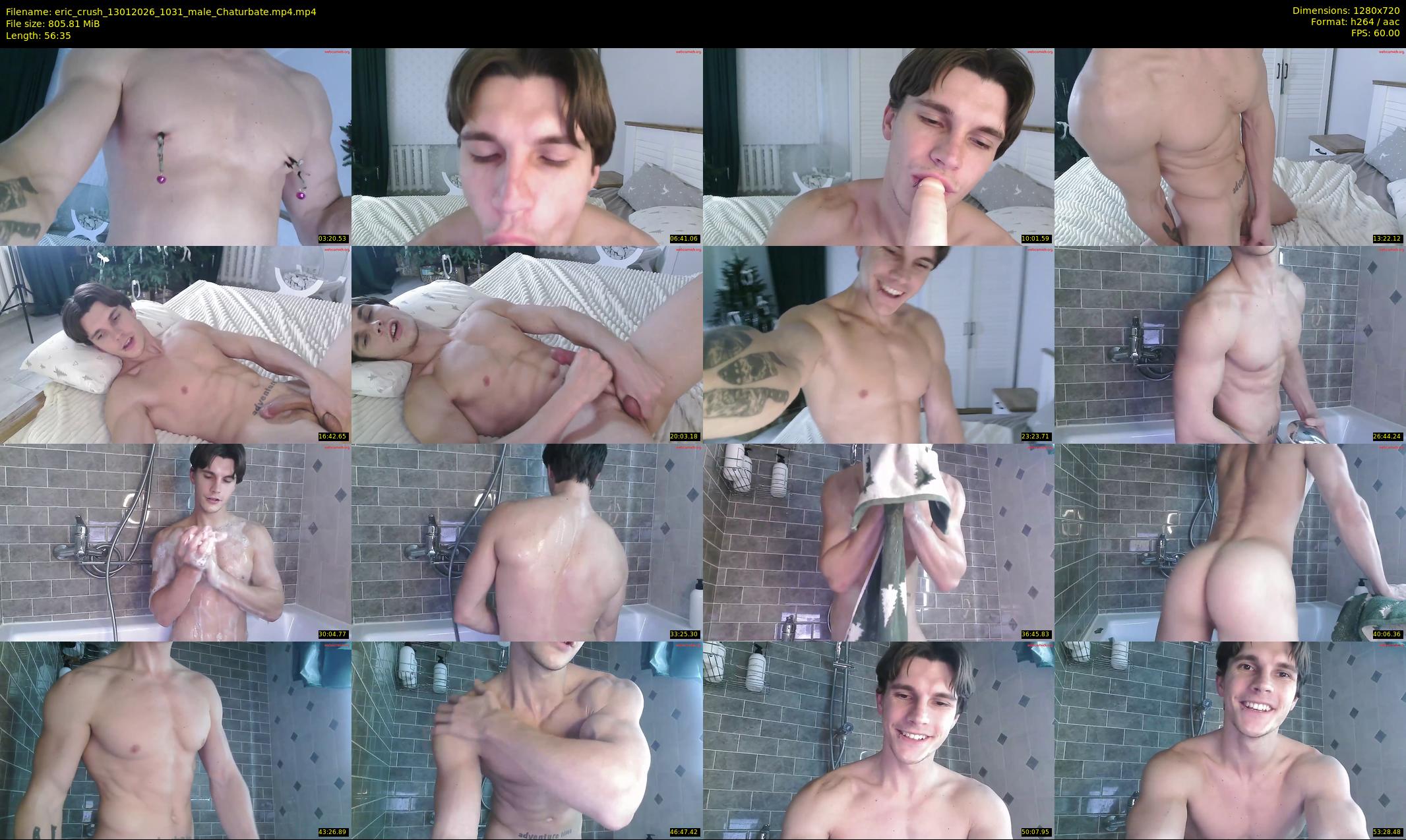 eric_crush — 57 minute Chaturbate male cam show recording, 720p, Jan 13, 2026