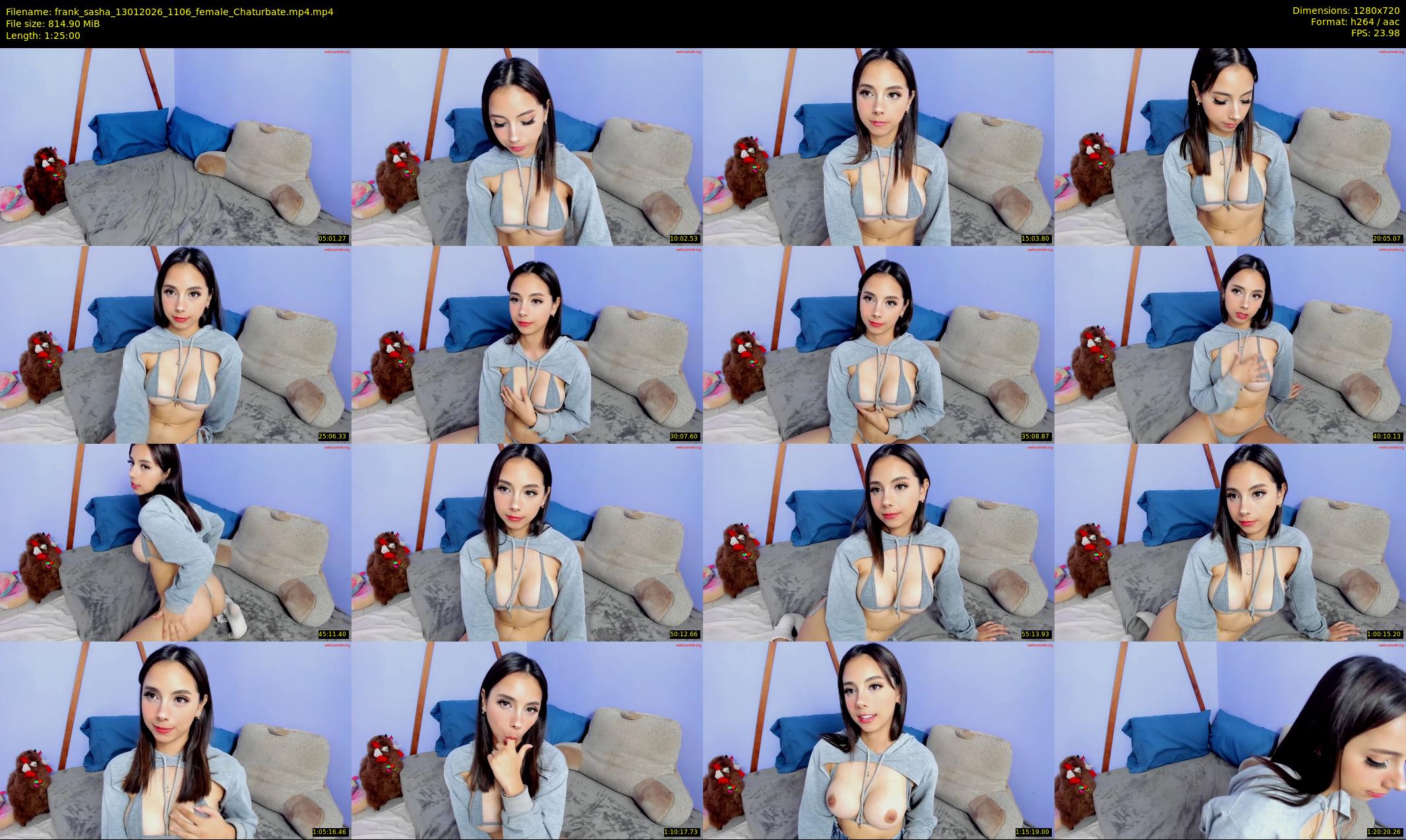 frank_sasha — 85 minute Chaturbate couple cam show recording, 720p, Jan 13, 2026