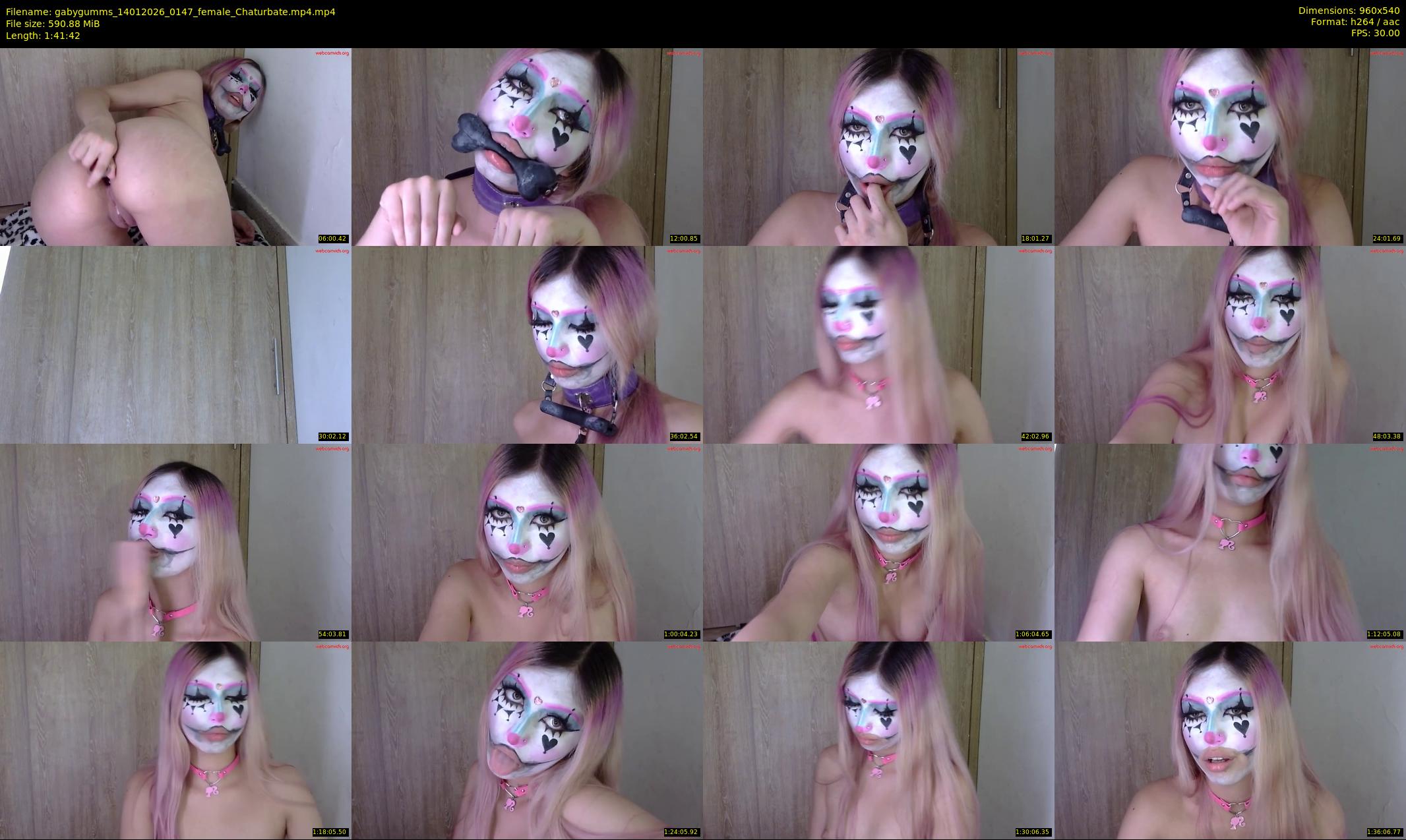 gabygumms — 102 minute Chaturbate female cam show recording, 480p, Jan 14, 2026
