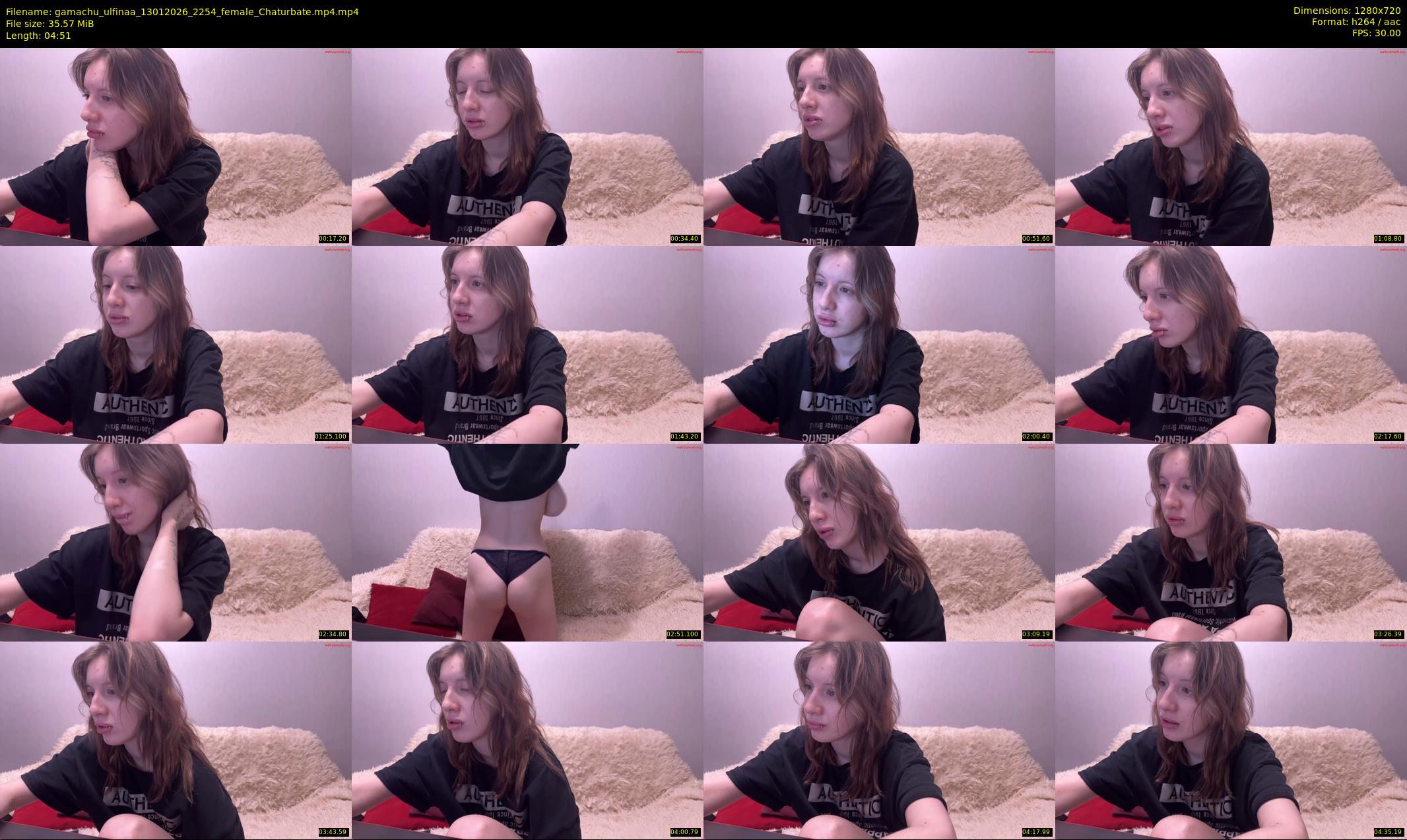 gamachu_ulfinaa — 5 minute Chaturbate female cam show recording, 720p, Jan 13, 2026