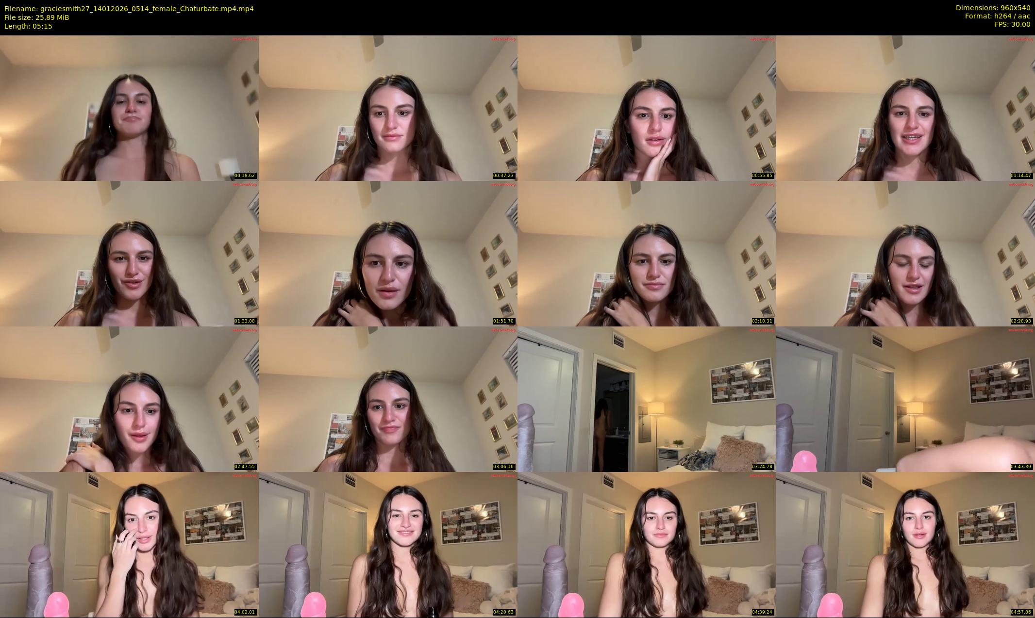 graciesmith27 — 6 minute Chaturbate female cam show recording, 480p, Jan 14, 2026
