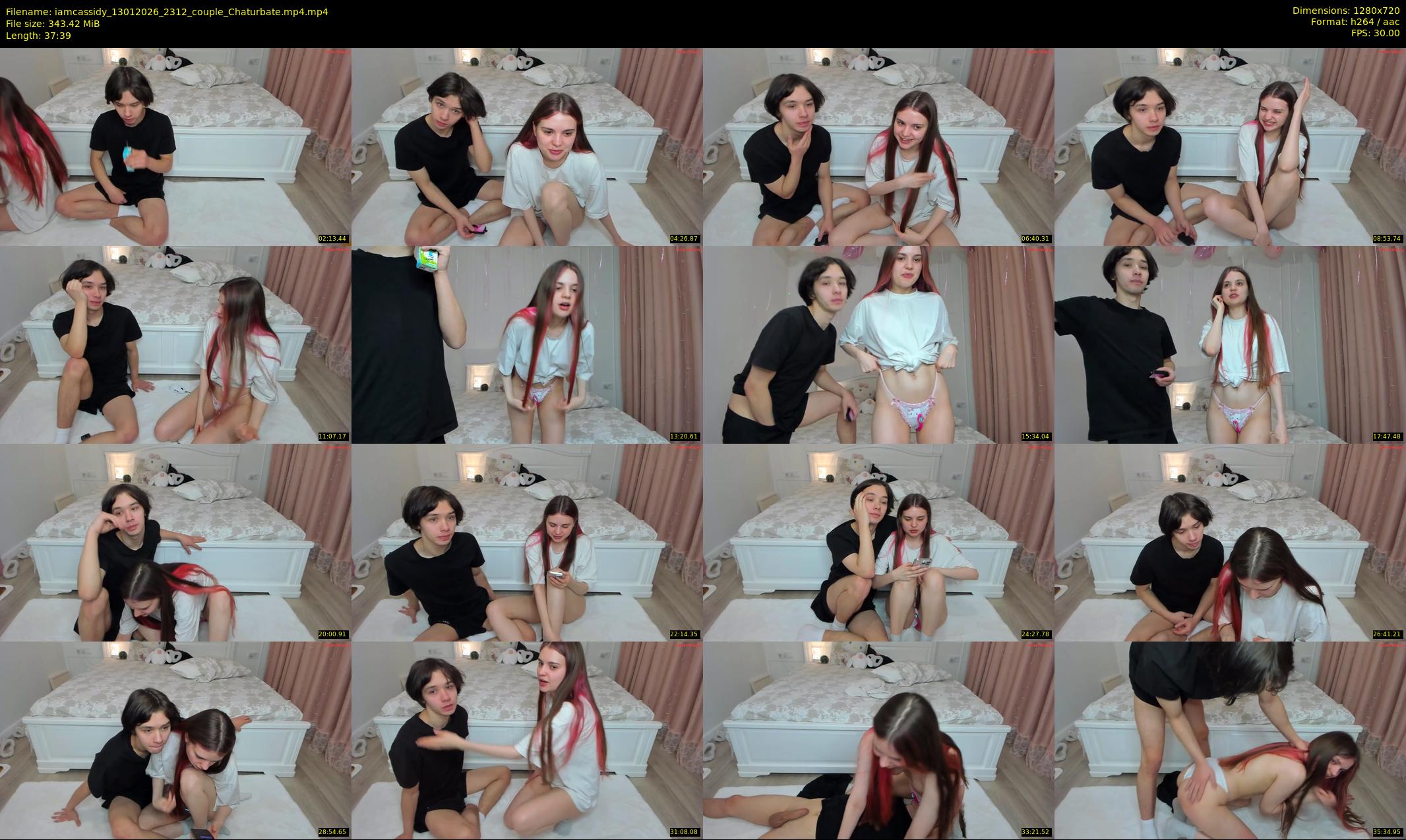 iamcassidy — 38 minute Chaturbate female cam show recording, 720p, Jan 13, 2026