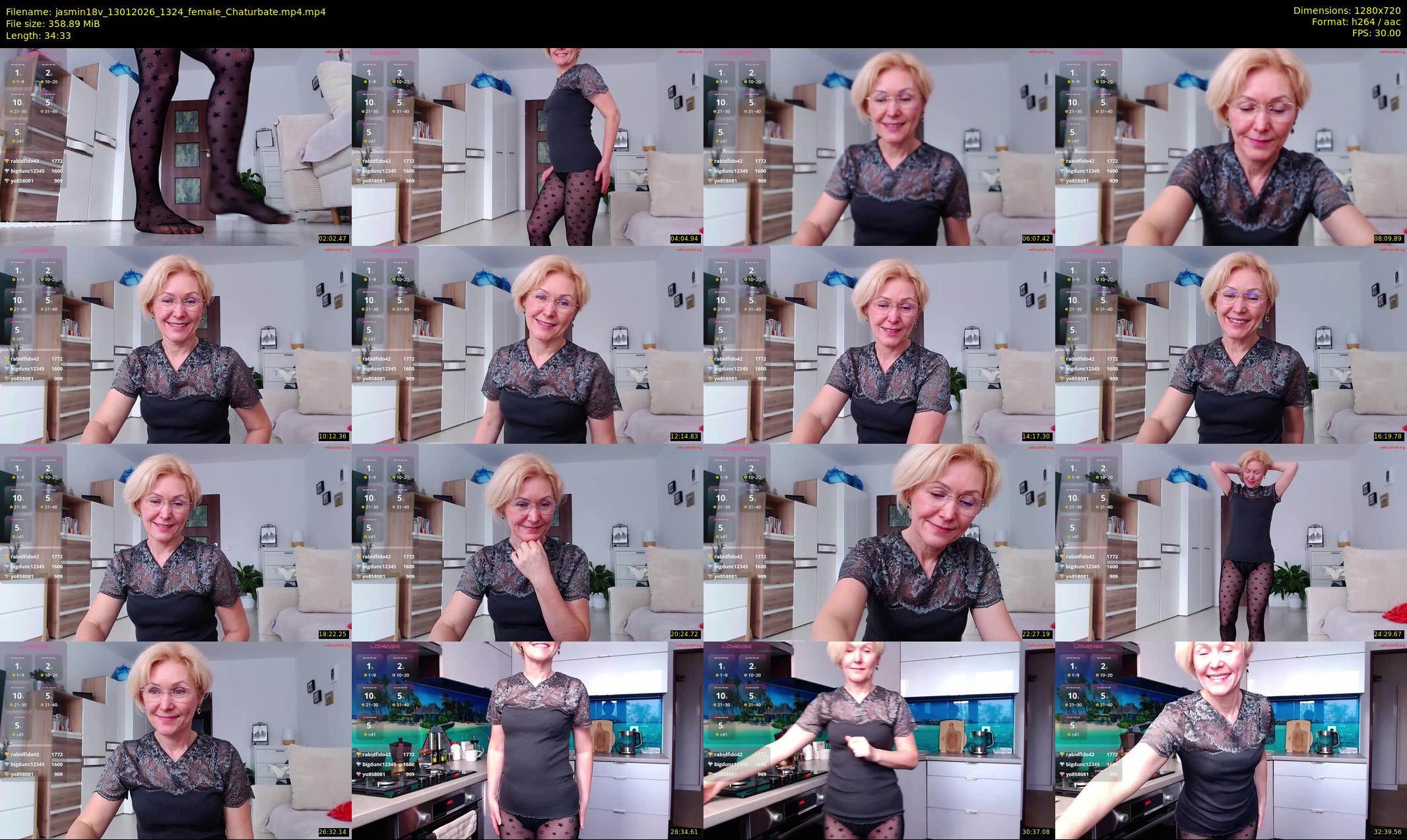 jasmin18v — 35 minute Chaturbate female cam show recording, 720p, Jan 13, 2026