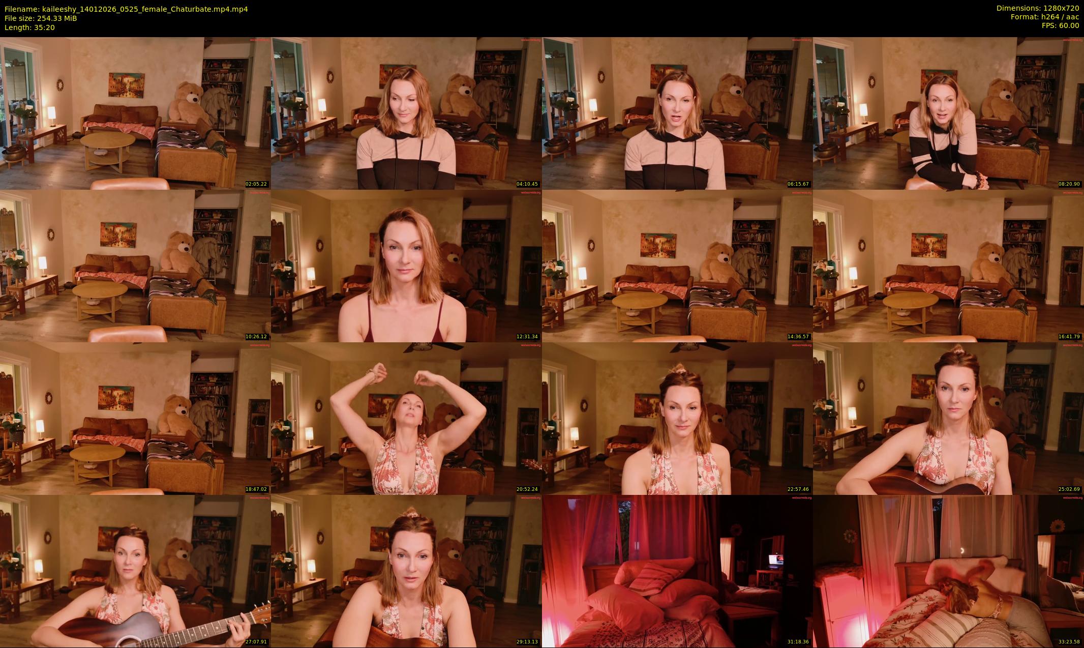 kaileeshy — 36 minute Chaturbate female cam show recording, 720p, Jan 14, 2026