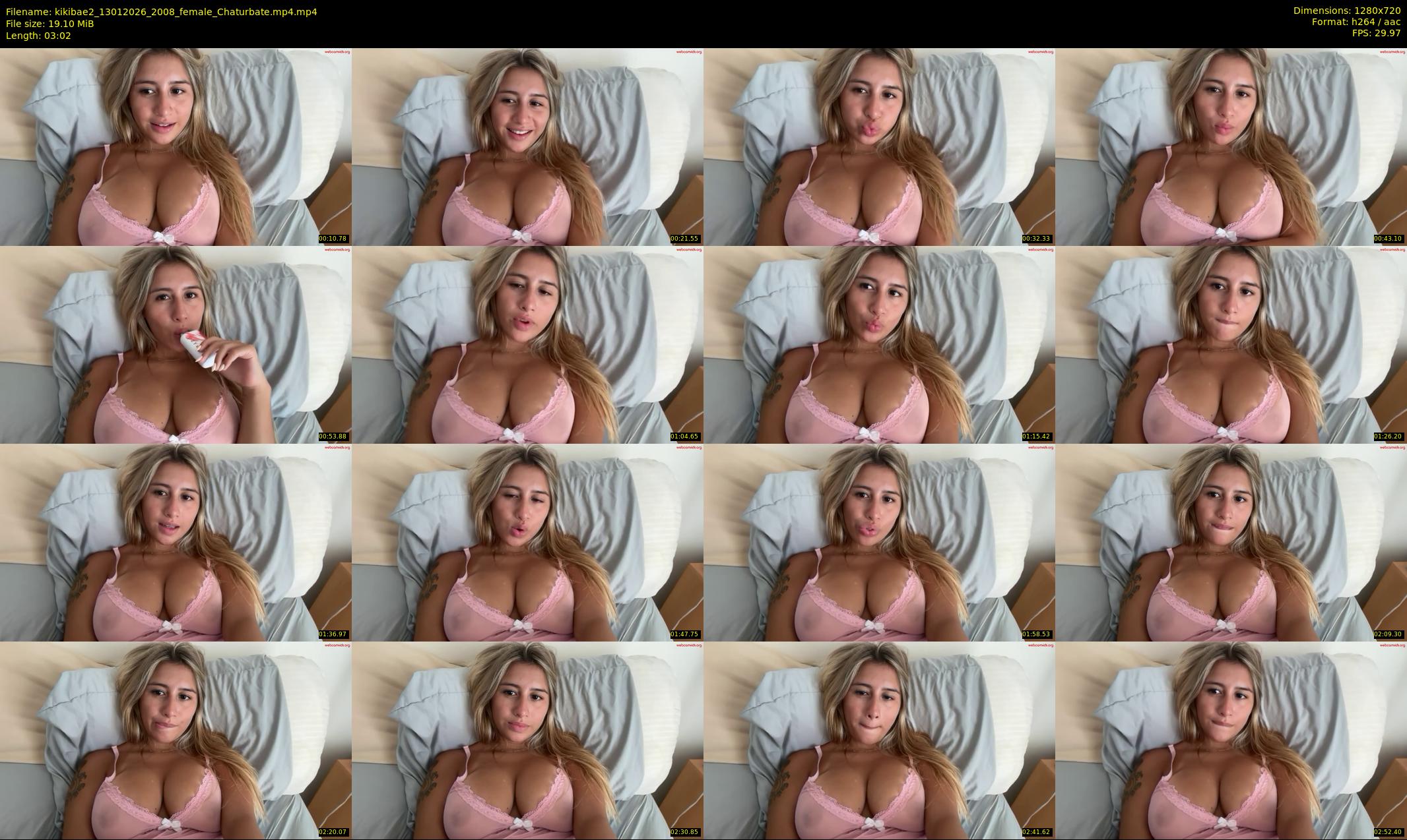 kikibae2 — 4 minute Chaturbate couple cam show recording, 720p, Jan 13, 2026