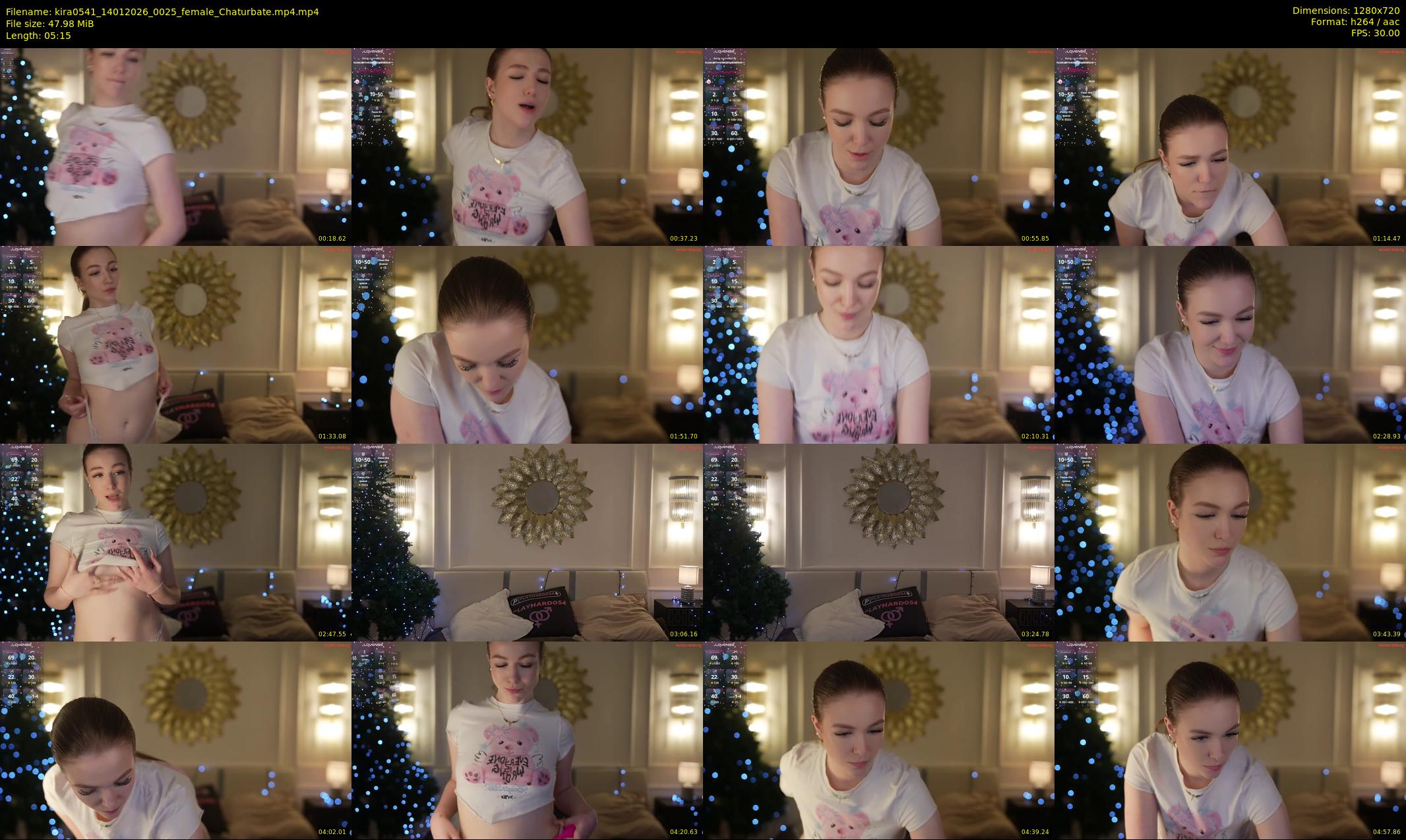 kira0541 — 6 minute Chaturbate couple cam show recording, 720p, Jan 14, 2026