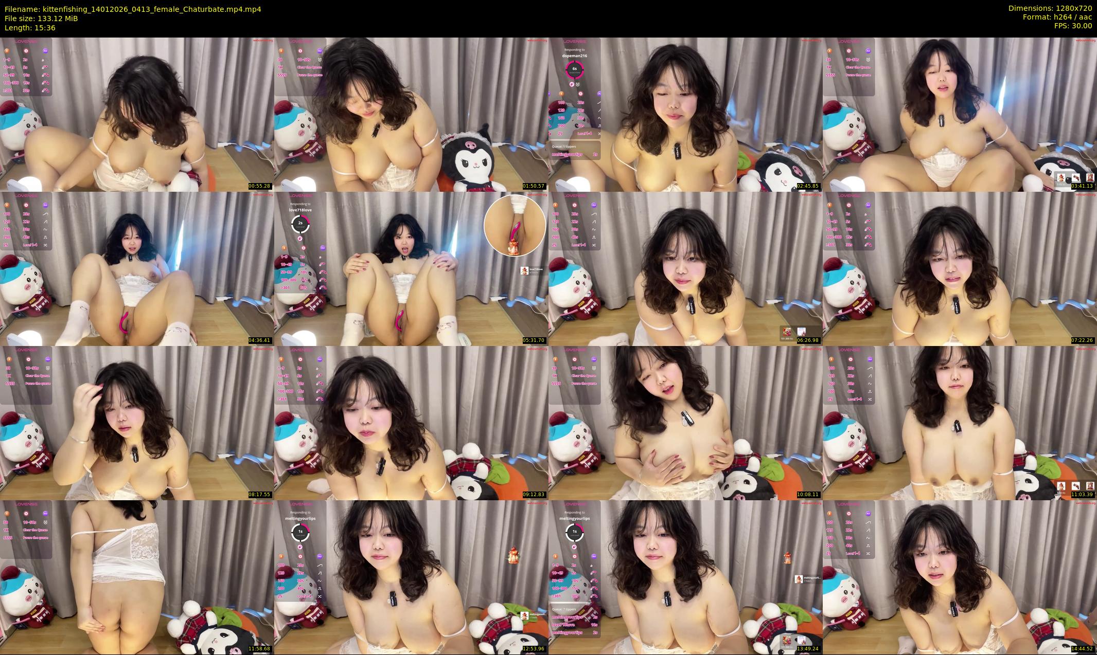 kittenfishing — 16 minute Chaturbate female cam show recording, 720p, Jan 14, 2026