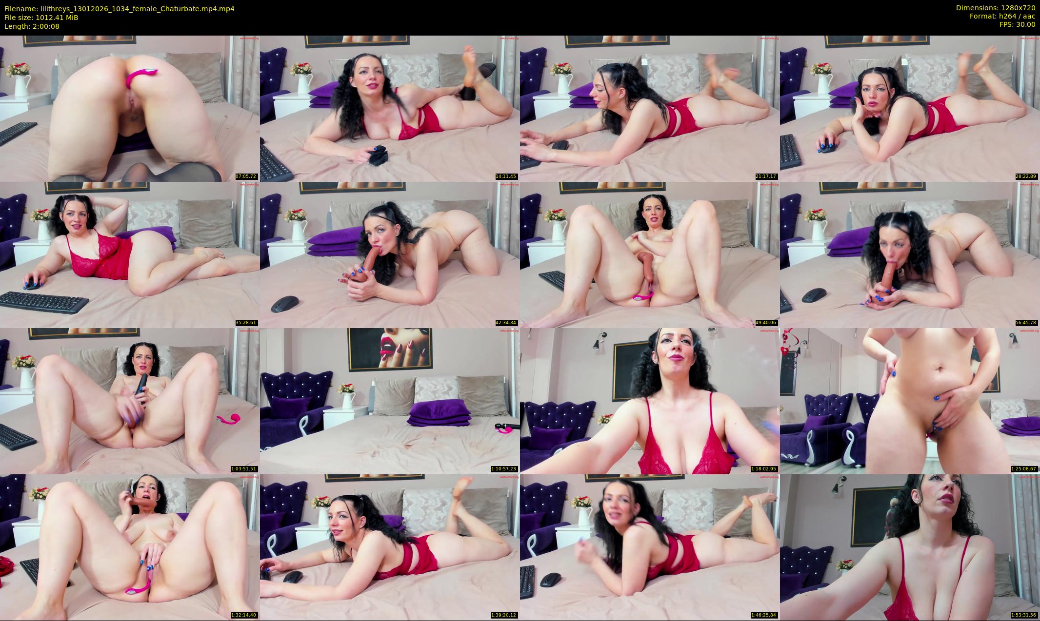 lilithreys — 121 minute Chaturbate female cam show recording, 720p, Jan 13, 2026