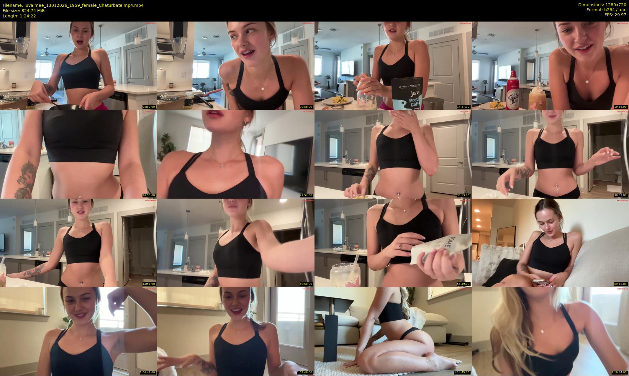luvaimee — 85 minute Chaturbate female cam show recording, 720p, Jan 13, 2026