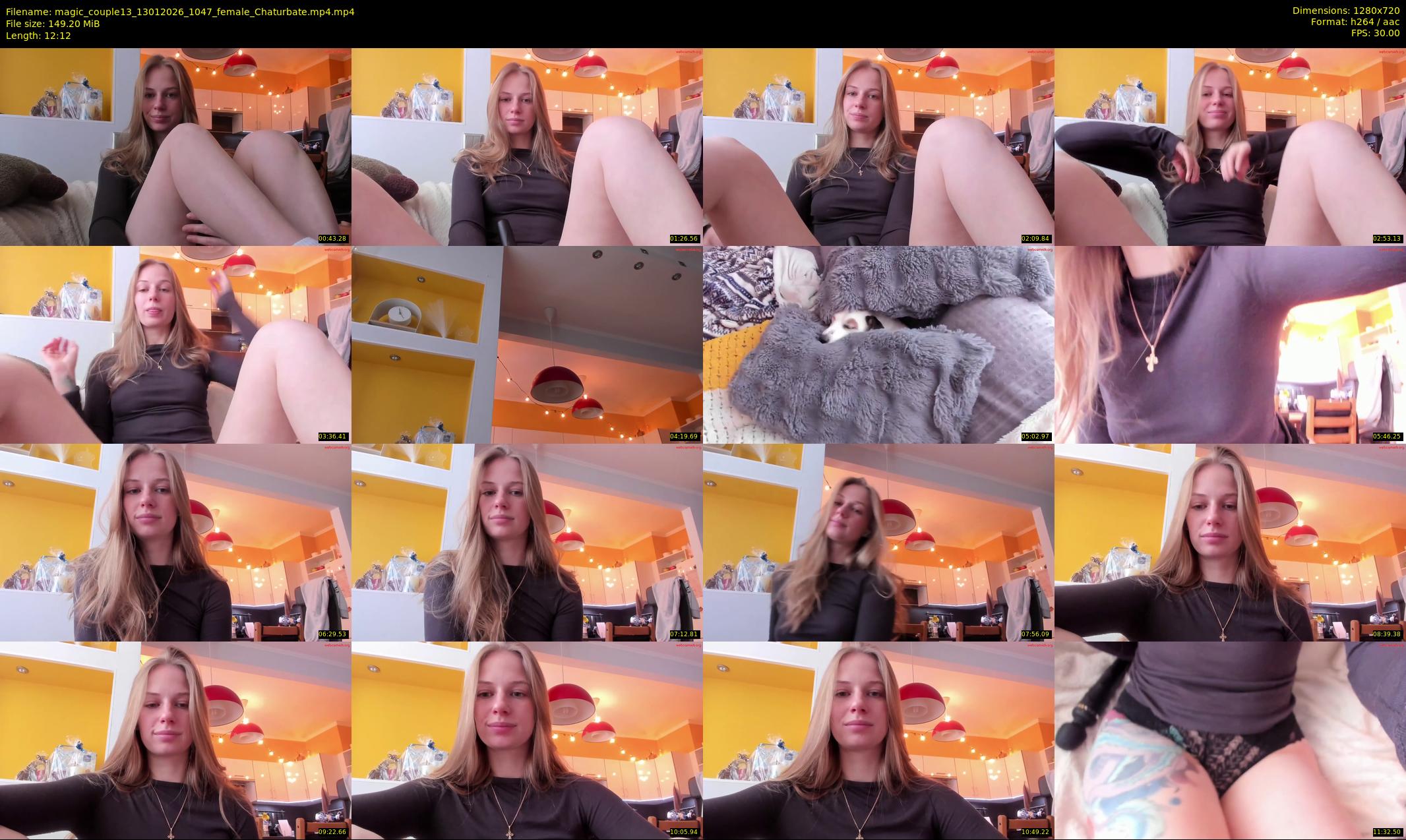 magic_couple13 — 13 minute Chaturbate couple cam show recording, 720p, Jan 13, 2026