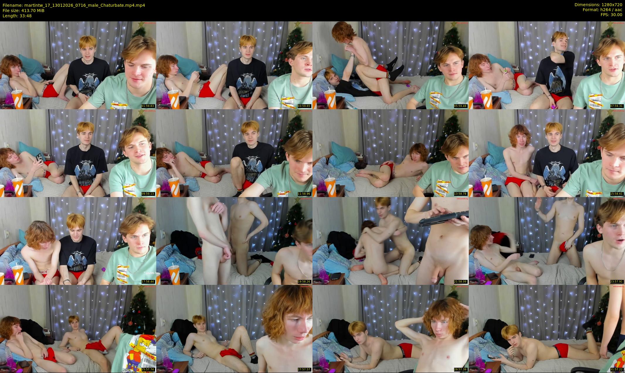 martintw_17 — 34 minute Chaturbate male cam show recording, 720p, Jan 13, 2026