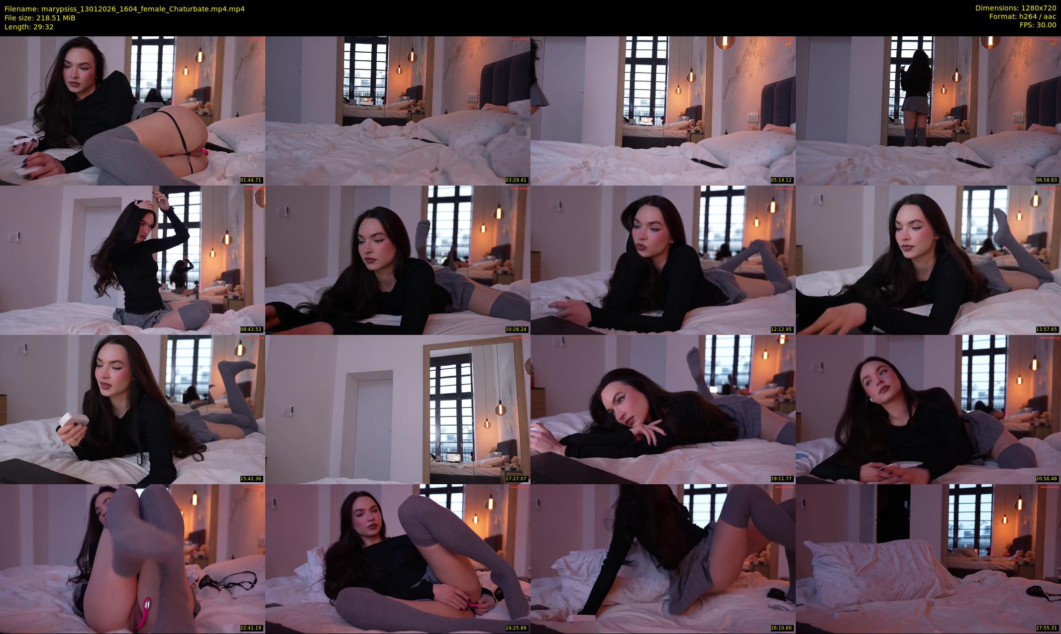 marypsiss — 30 minute Chaturbate female cam show recording, 720p, Jan 13, 2026