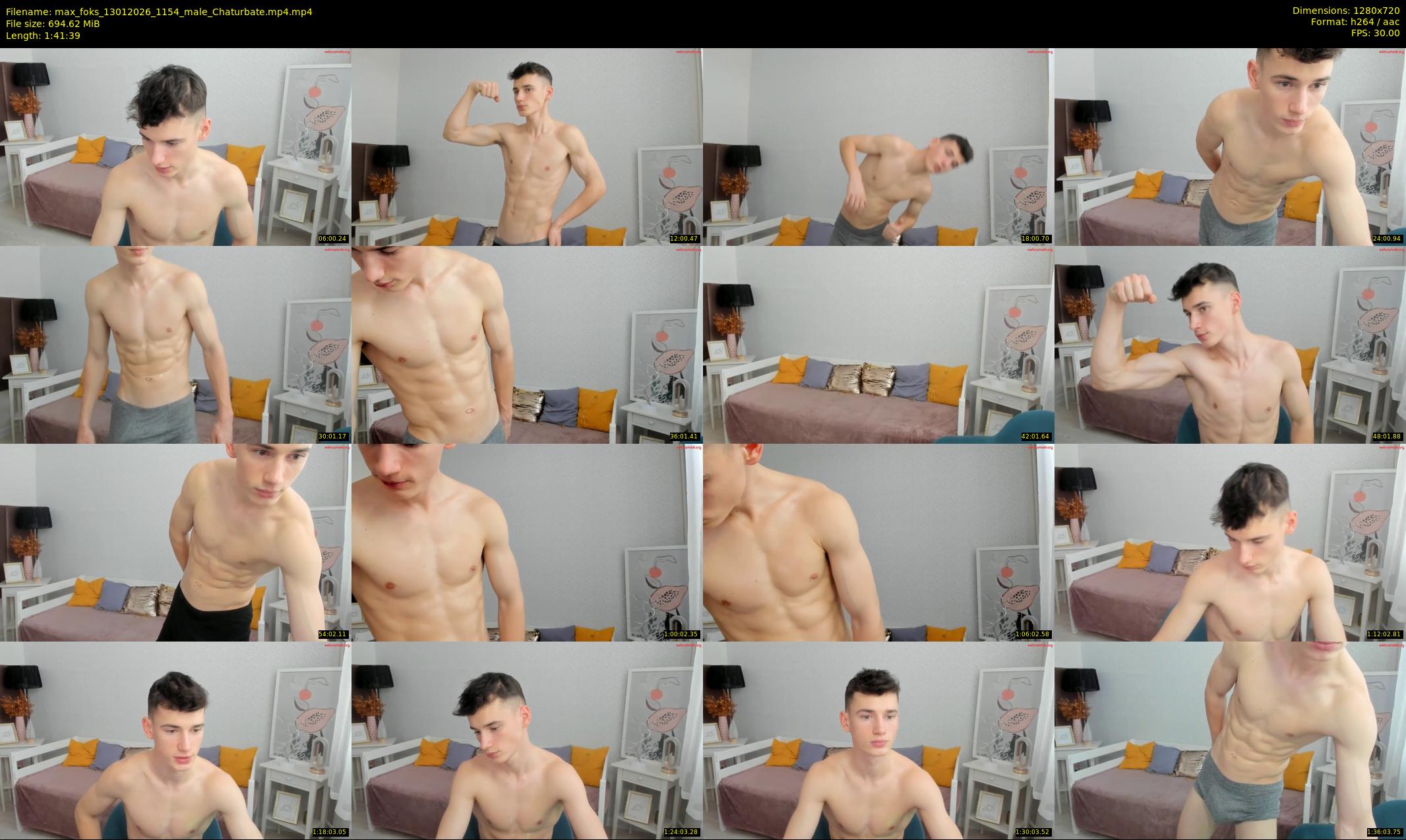max_foks — 102 minute Chaturbate male cam show recording, 720p, Jan 13, 2026