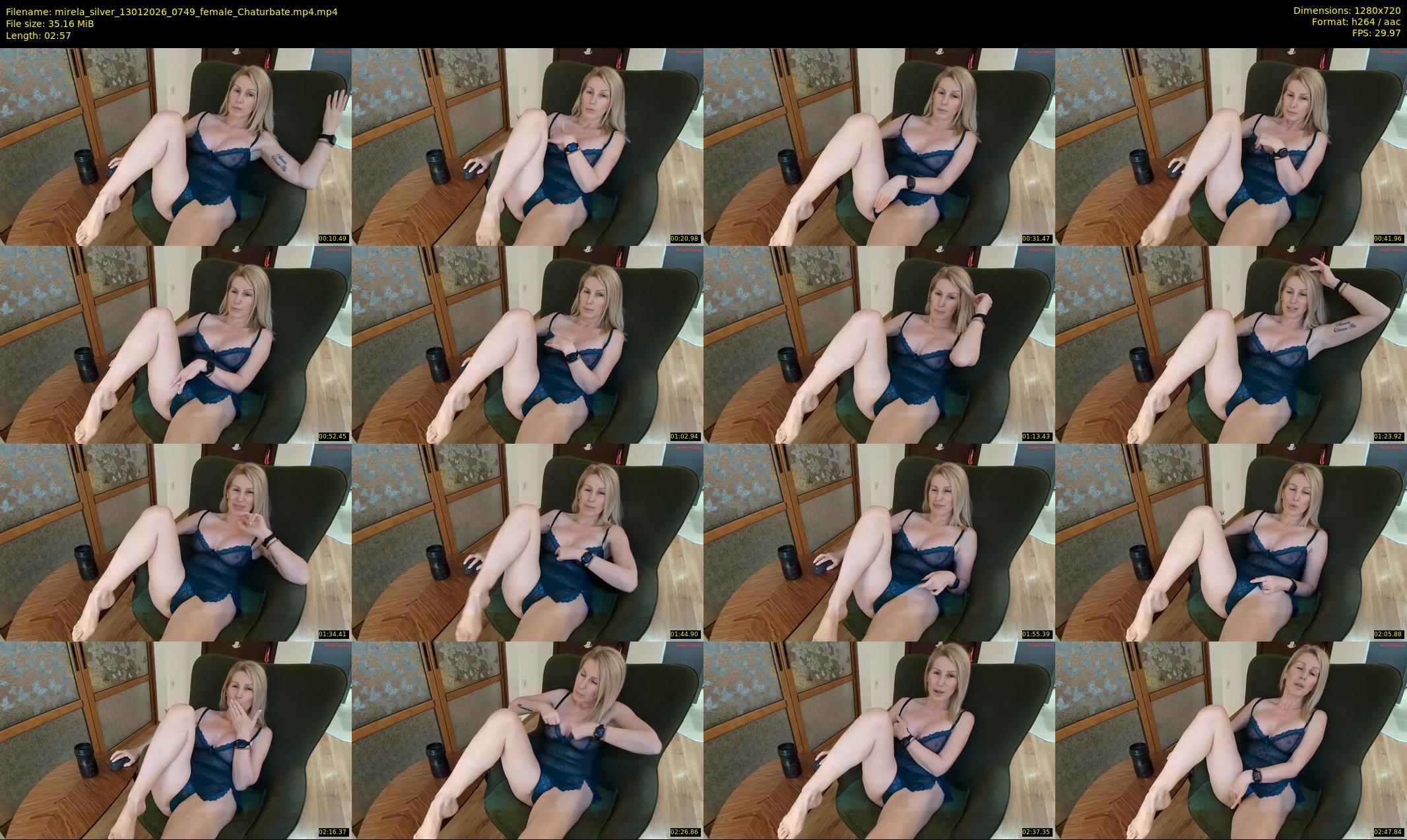 mirela_silver — 3 minute Chaturbate female cam show recording, 720p, Jan 13, 2026