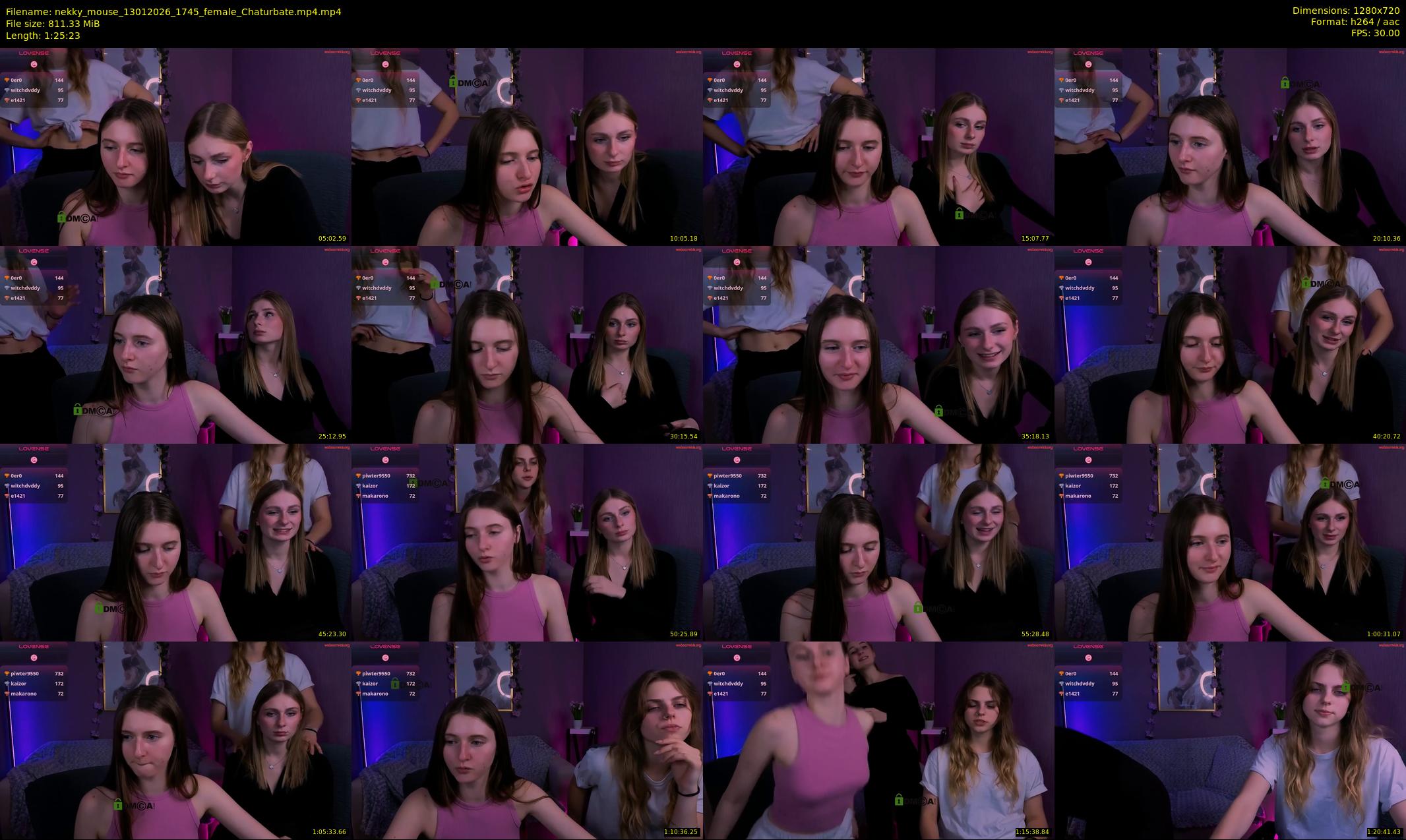 nekky_mouse — 86 minute Chaturbate female cam show recording, 720p, Jan 13, 2026