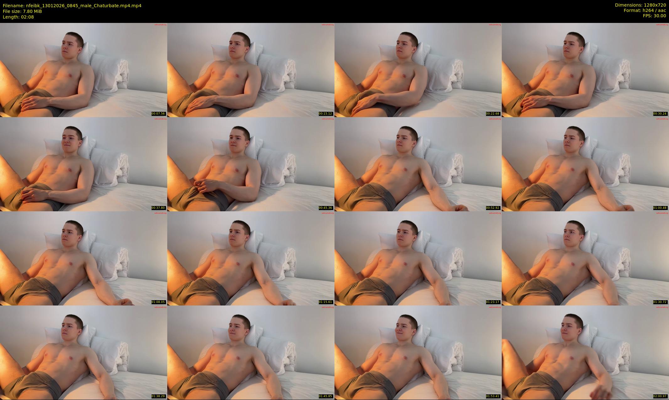 nfeibk — 3 minute Chaturbate male cam show recording, 720p, Jan 13, 2026