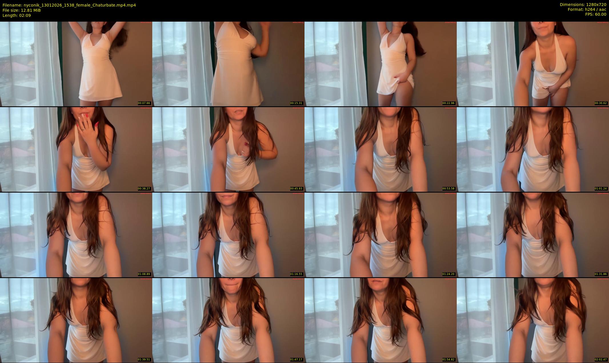 nyconik — 3 minute Chaturbate female cam show recording, 720p, Jan 13, 2026