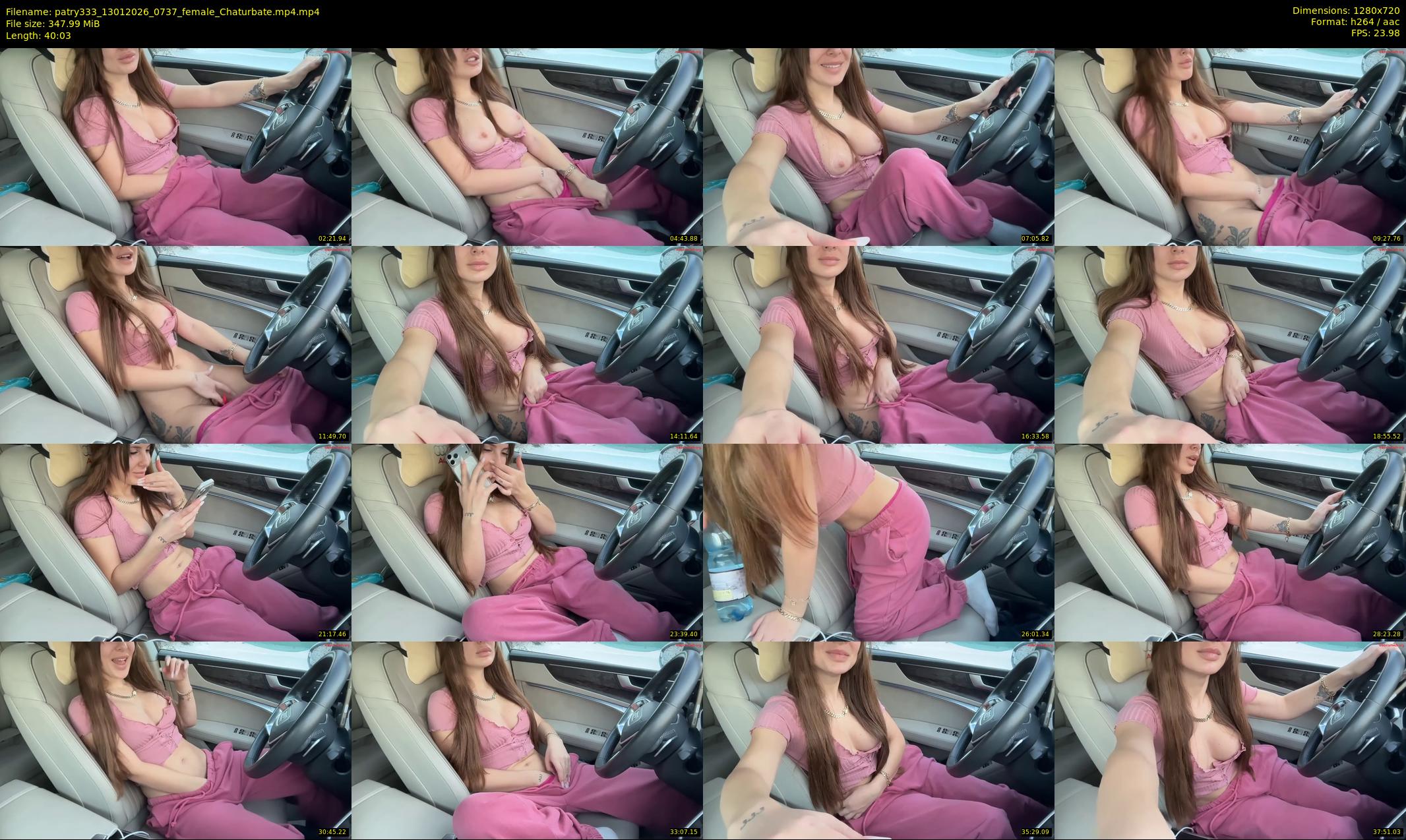 patry333 — 41 minute Chaturbate female cam show recording, 720p, Jan 13, 2026