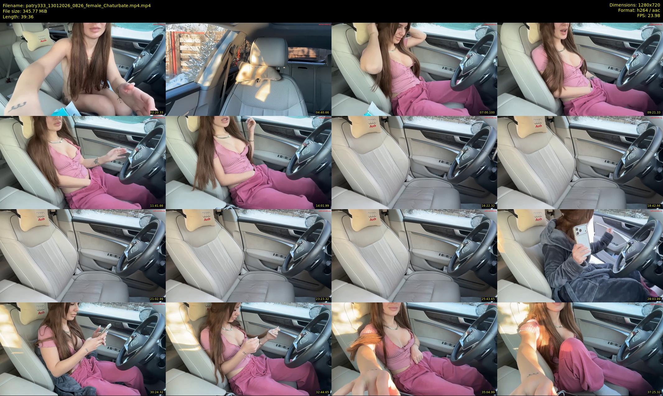 patry333 — 40 minute Chaturbate female cam show recording, 720p, Jan 13, 2026