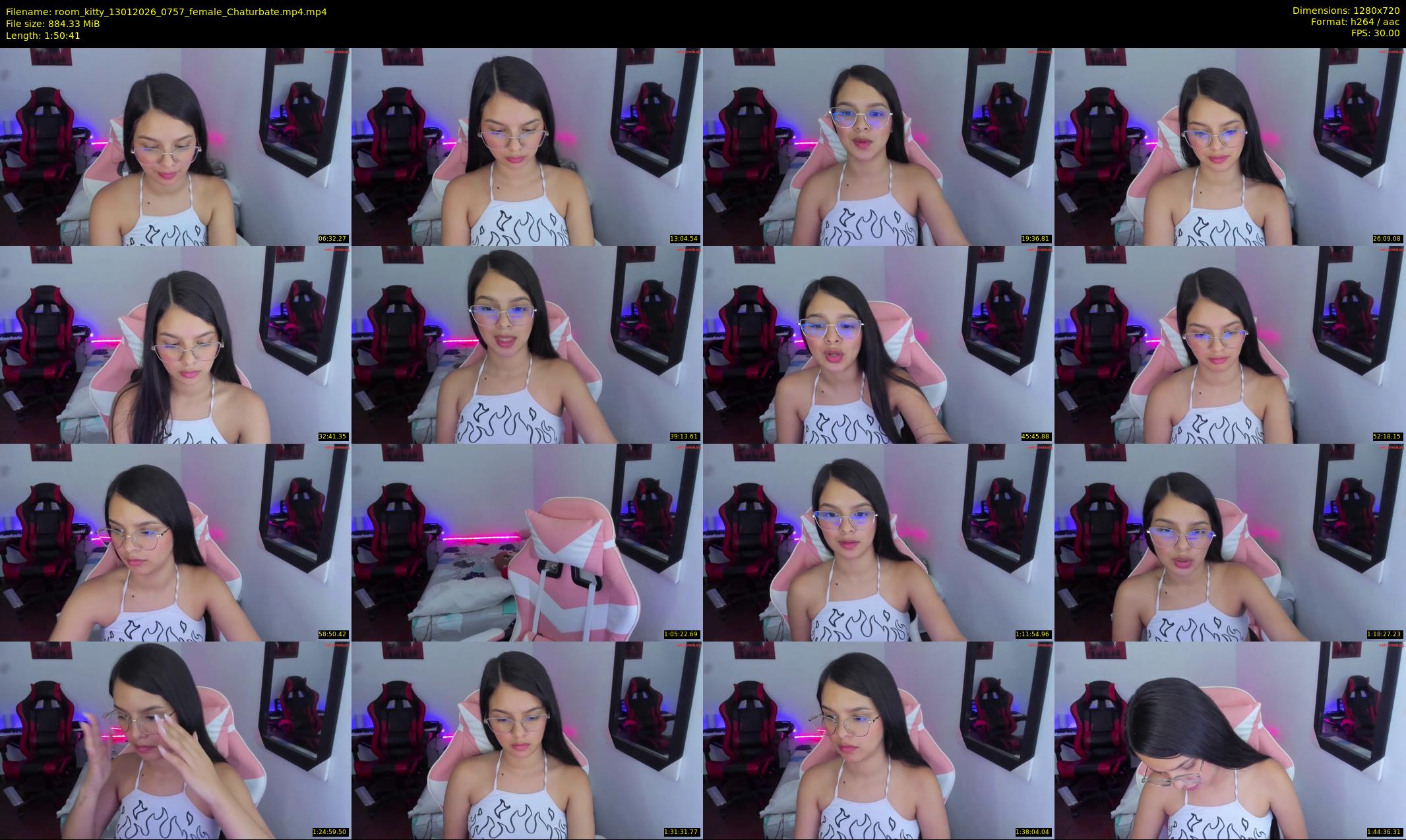 room_kitty — 111 minute Chaturbate couple cam show recording, 720p, Jan 13, 2026