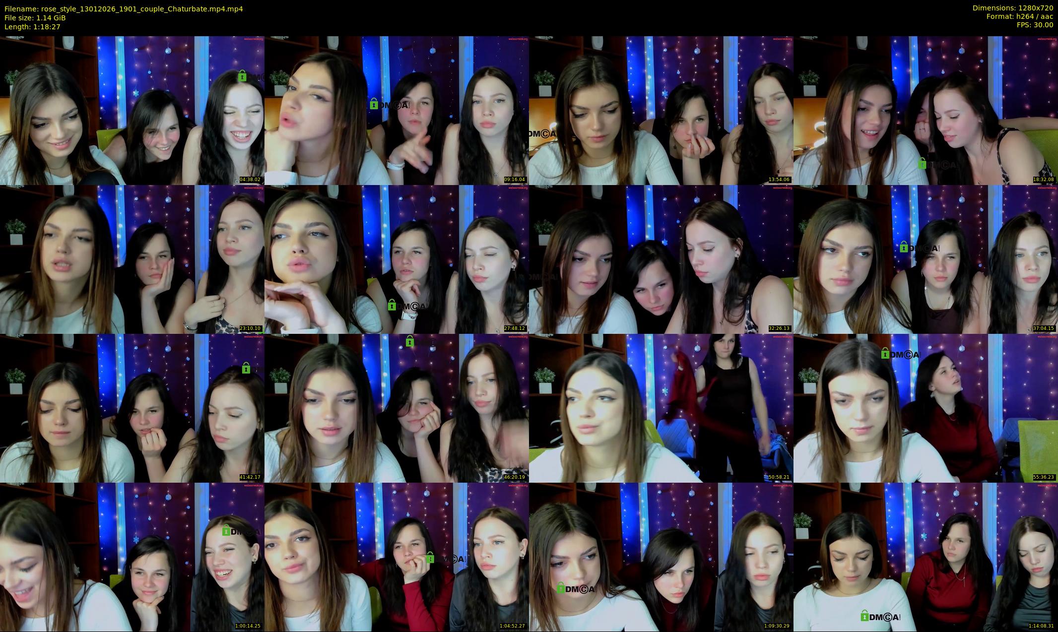 rose_style — 79 minute Chaturbate couple cam show recording, 720p, Jan 13, 2026