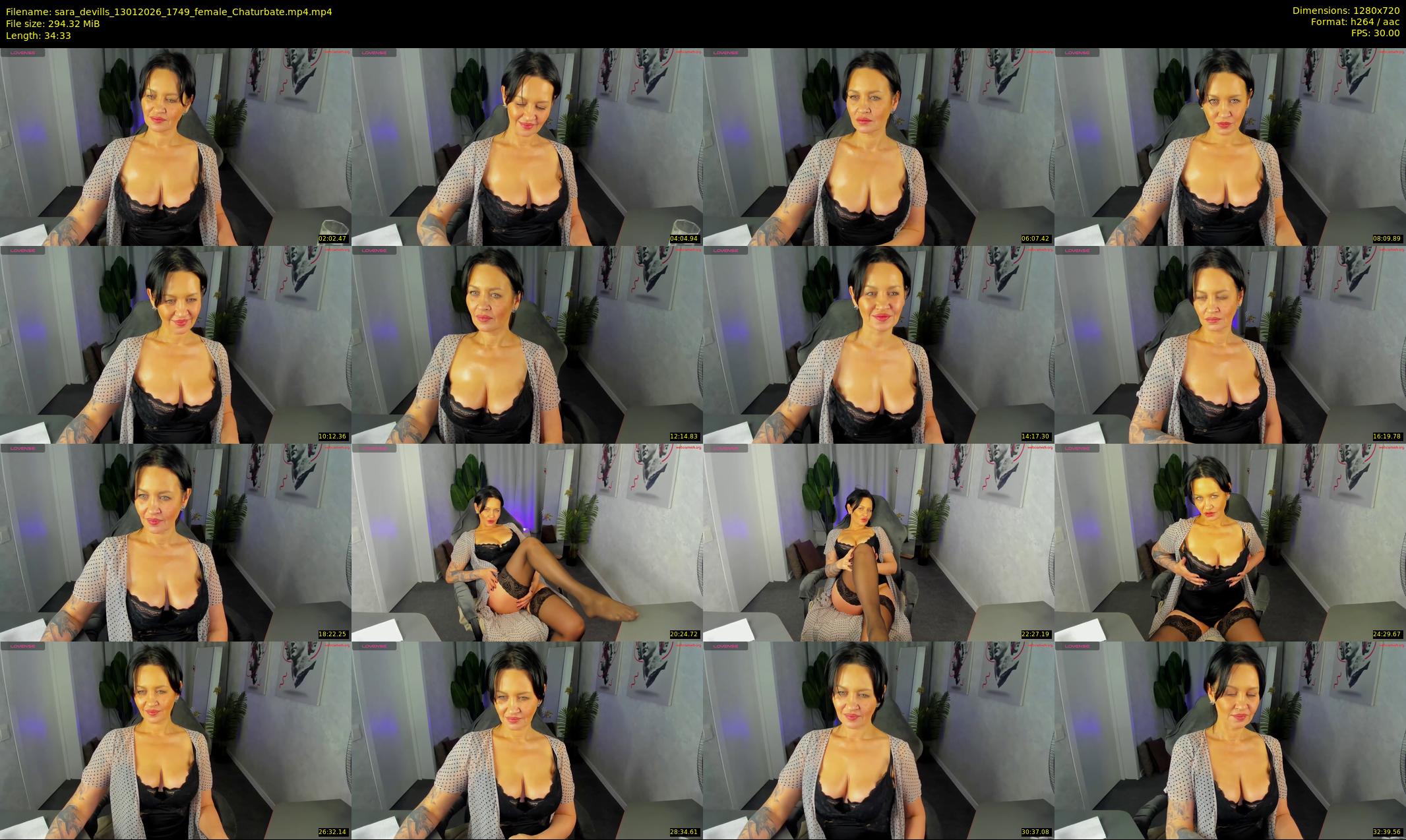 sara_devills — 35 minute Chaturbate female cam show recording, 720p, Jan 13, 2026