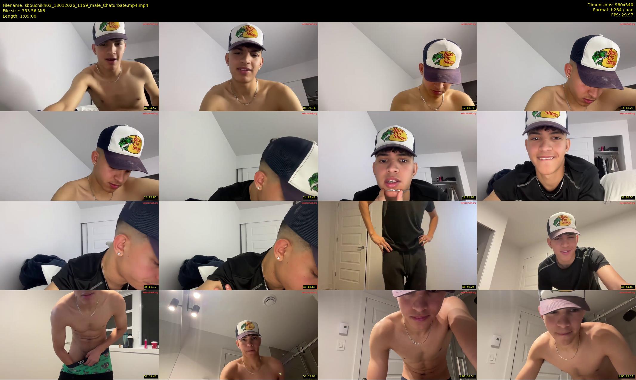 sbouchikh03 — 69 minute Chaturbate male cam show recording, 480p, Jan 13, 2026