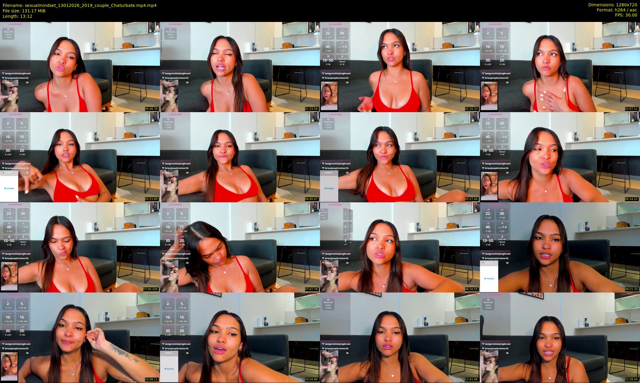 sexualmindset — 14 minute Chaturbate female cam show recording, 720p, Jan 13, 2026
