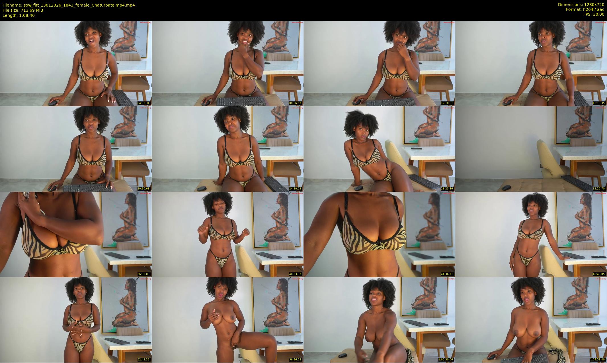 sow_fitt — 69 minute Chaturbate female cam show recording, 720p, Jan 13, 2026