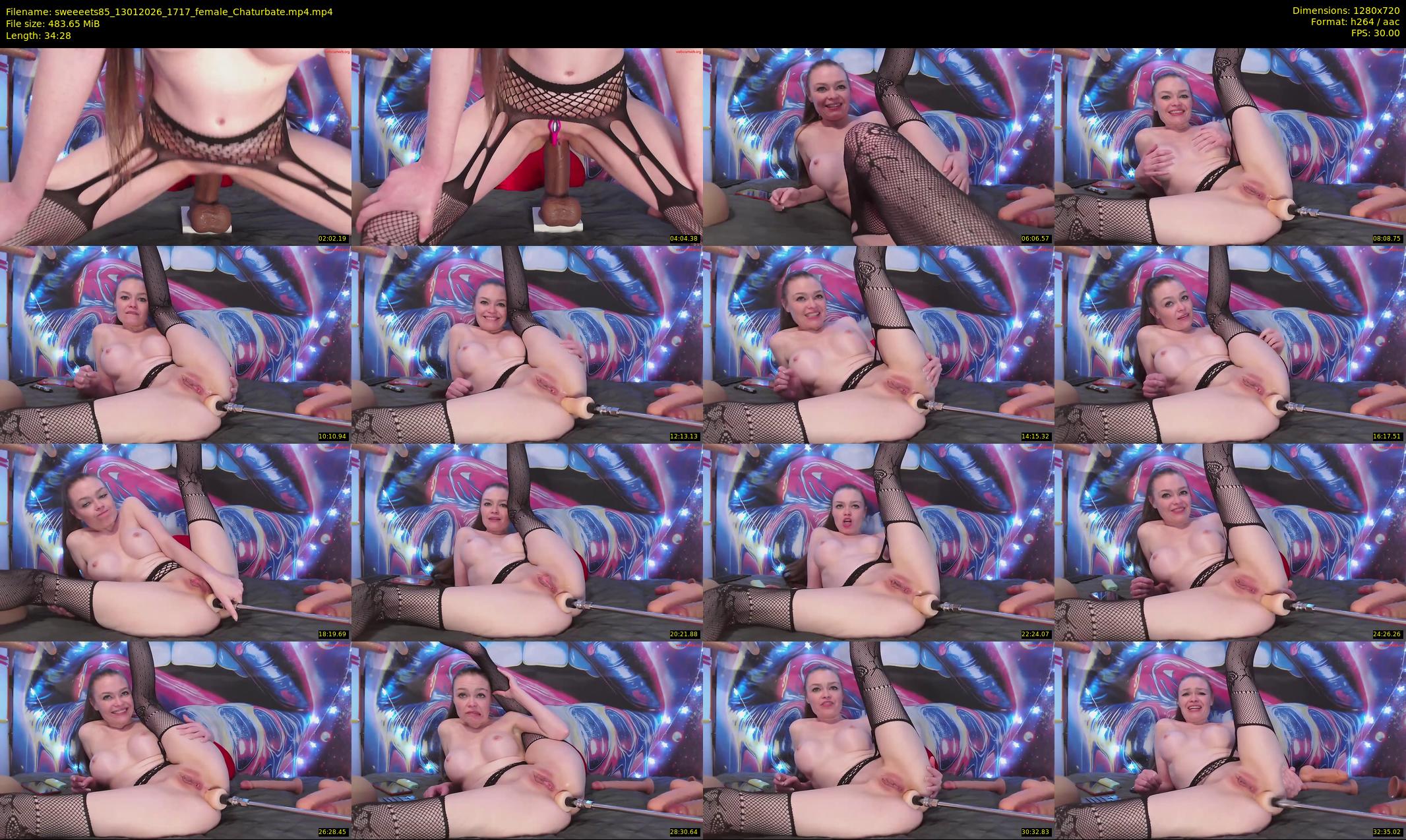 sweeeets85 — 35 minute Chaturbate female cam show recording, 720p, Jan 13, 2026