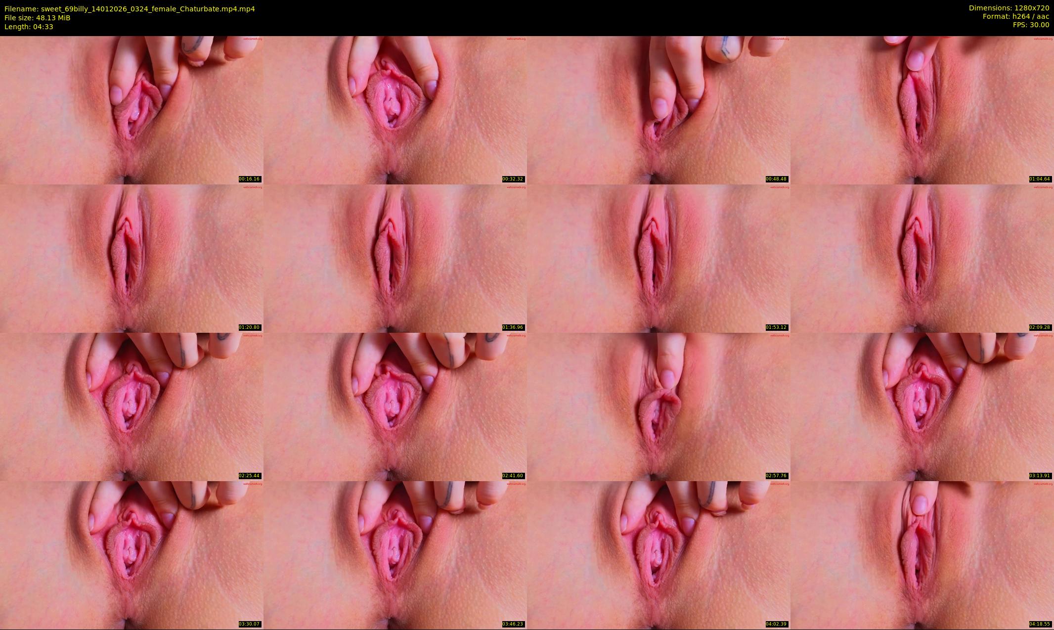 sweet_69billy — 5 minute Chaturbate female cam show recording, 720p, Jan 14, 2026