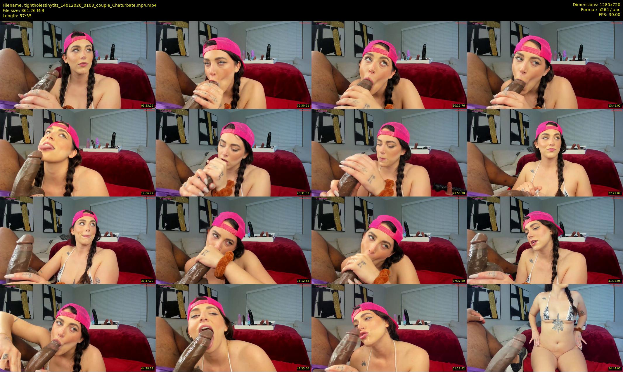 tightholestinytits — 58 minute Chaturbate couple cam show recording, 720p, Jan 14, 2026