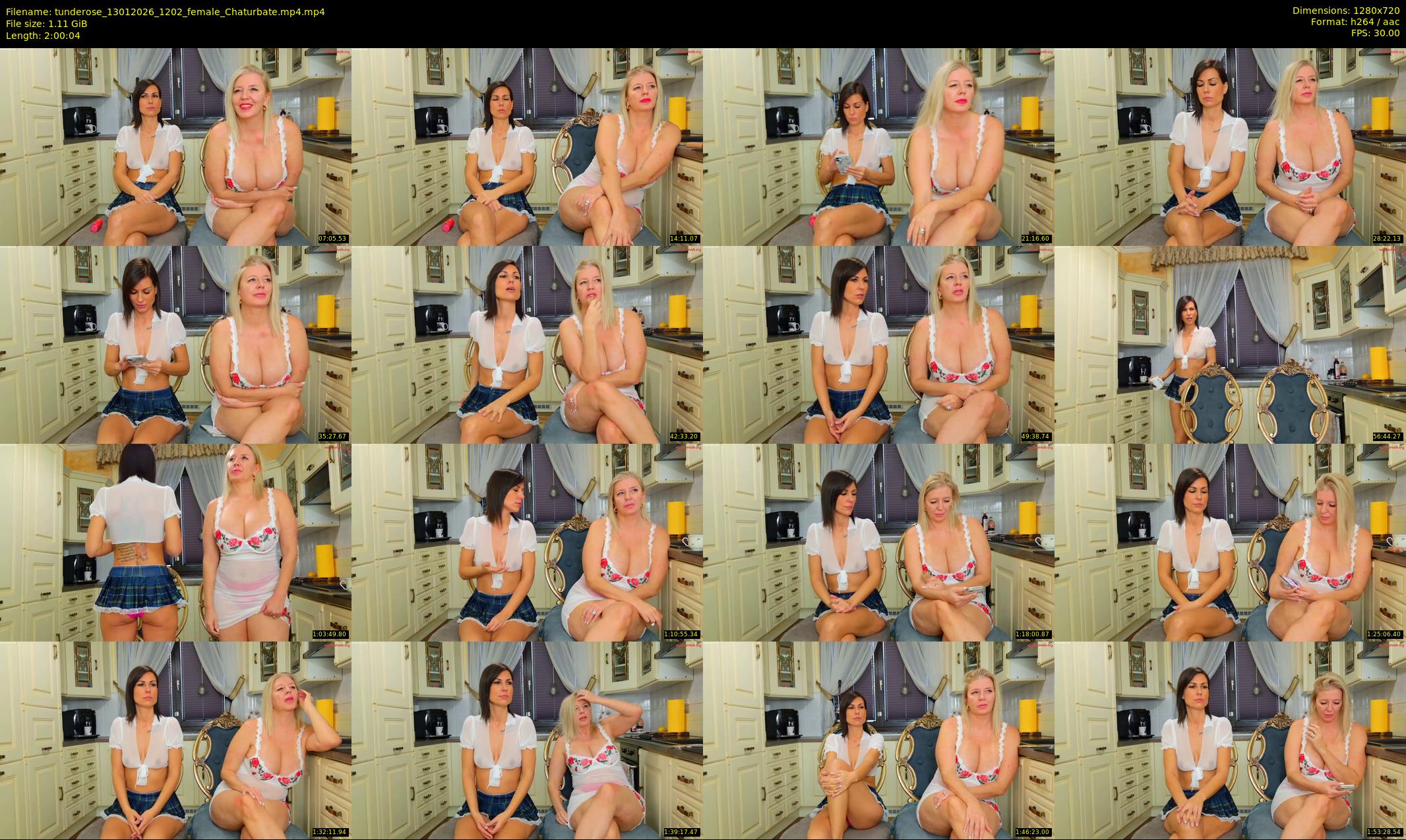 tunderose — 121 minute Chaturbate female cam show recording, 720p, Jan 13, 2026