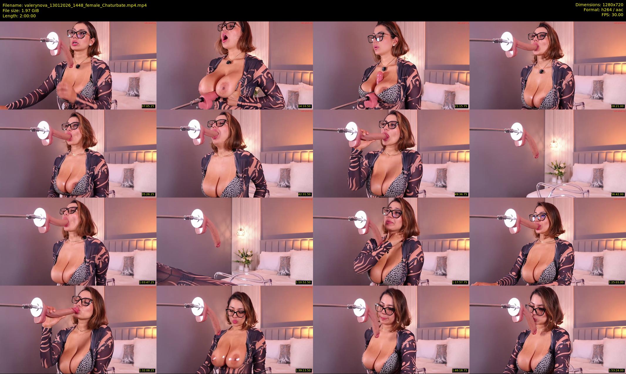 valerynova — 120 minute Chaturbate female cam show recording, 720p, Jan 13, 2026