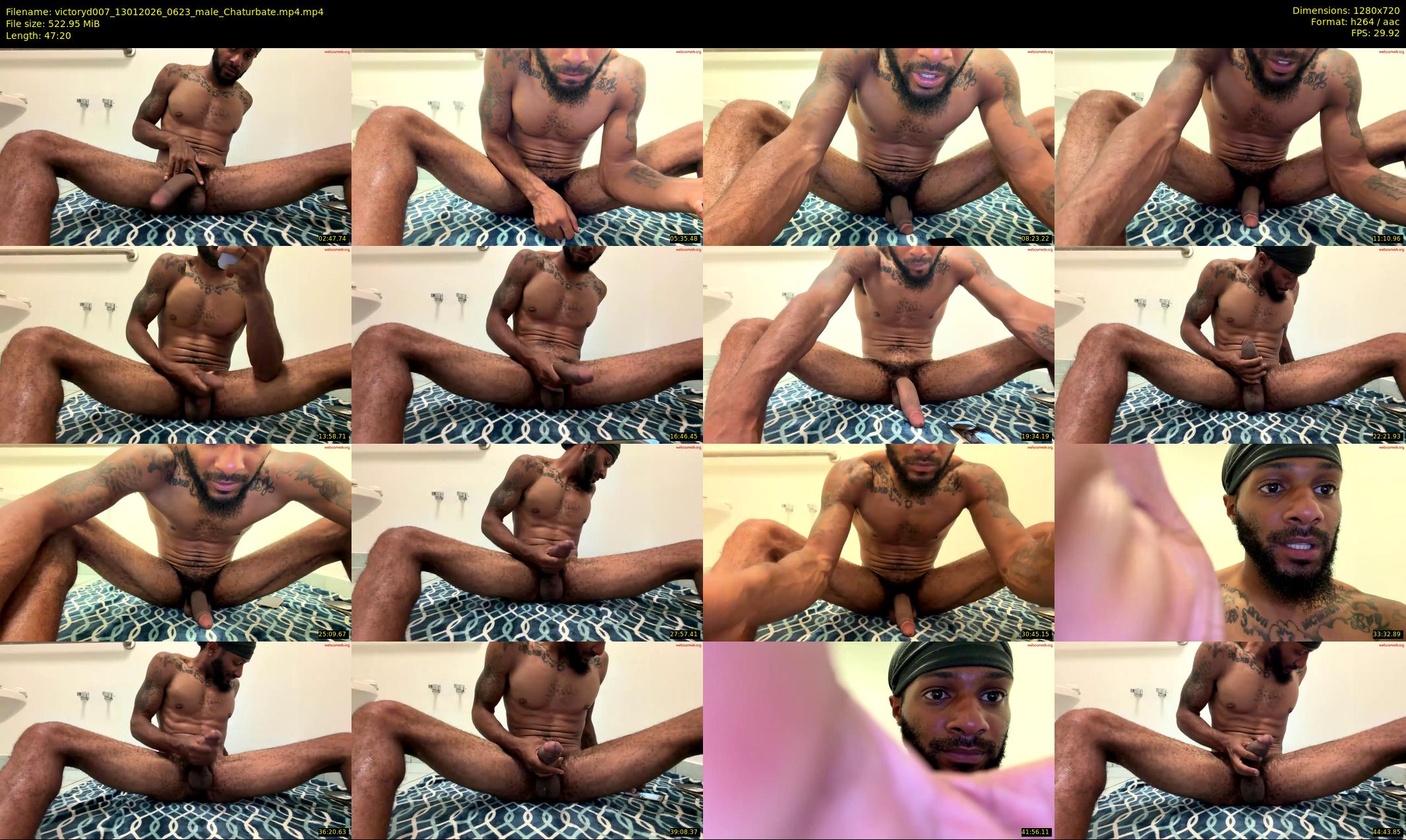 victoryd007 — 48 minute Chaturbate male cam show recording, 720p, Jan 13, 2026