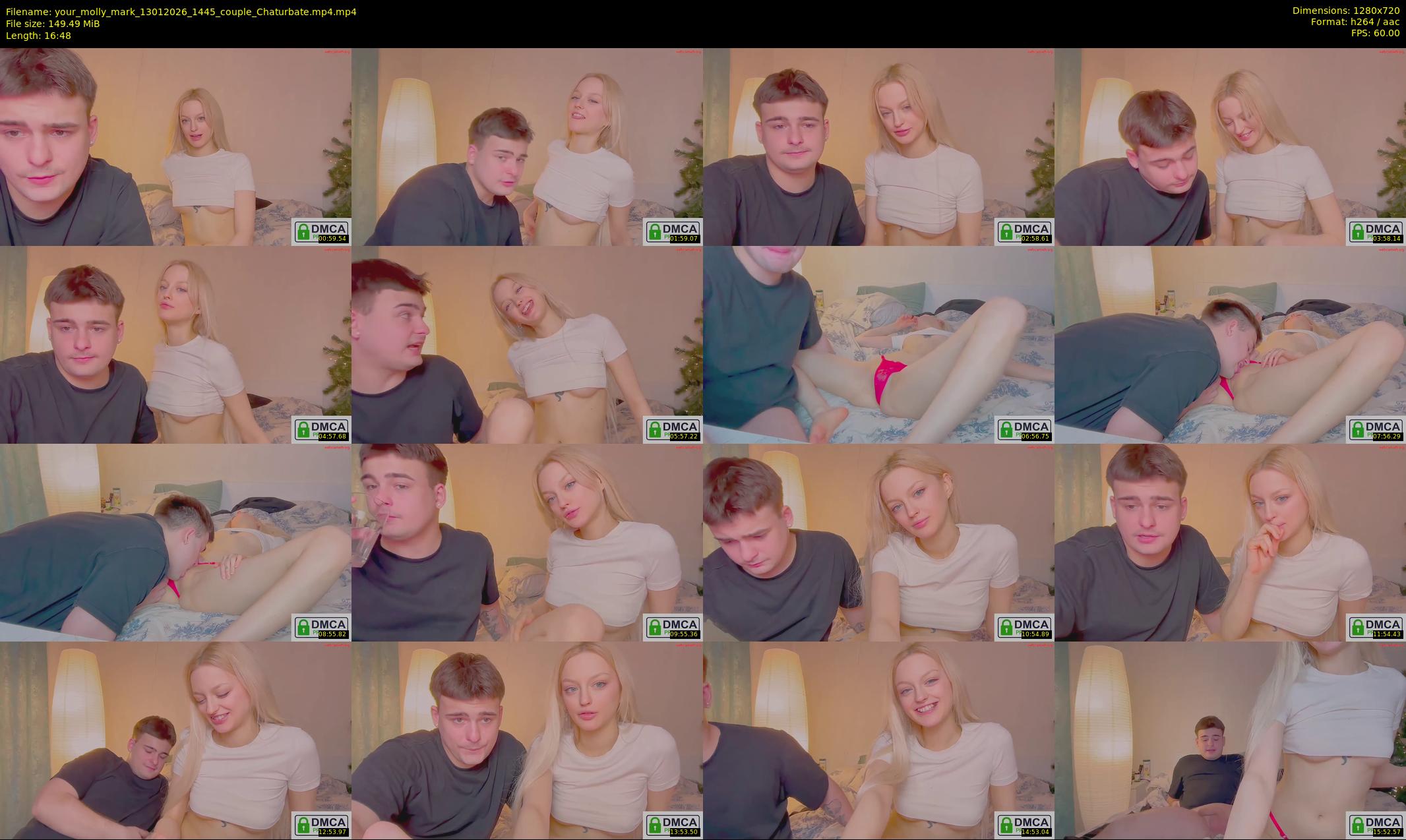 your_molly_mark — 17 minute Chaturbate couple cam show recording, 720p, Jan 13, 2026